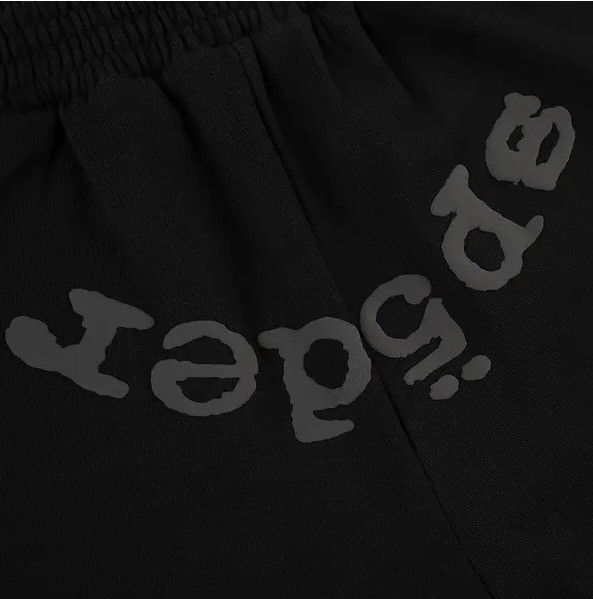 Sp5der Sp5der OG Web V2 Phantom Sweatshort 'Black' Size US 26 / EU 42 - 3 Thumbnail