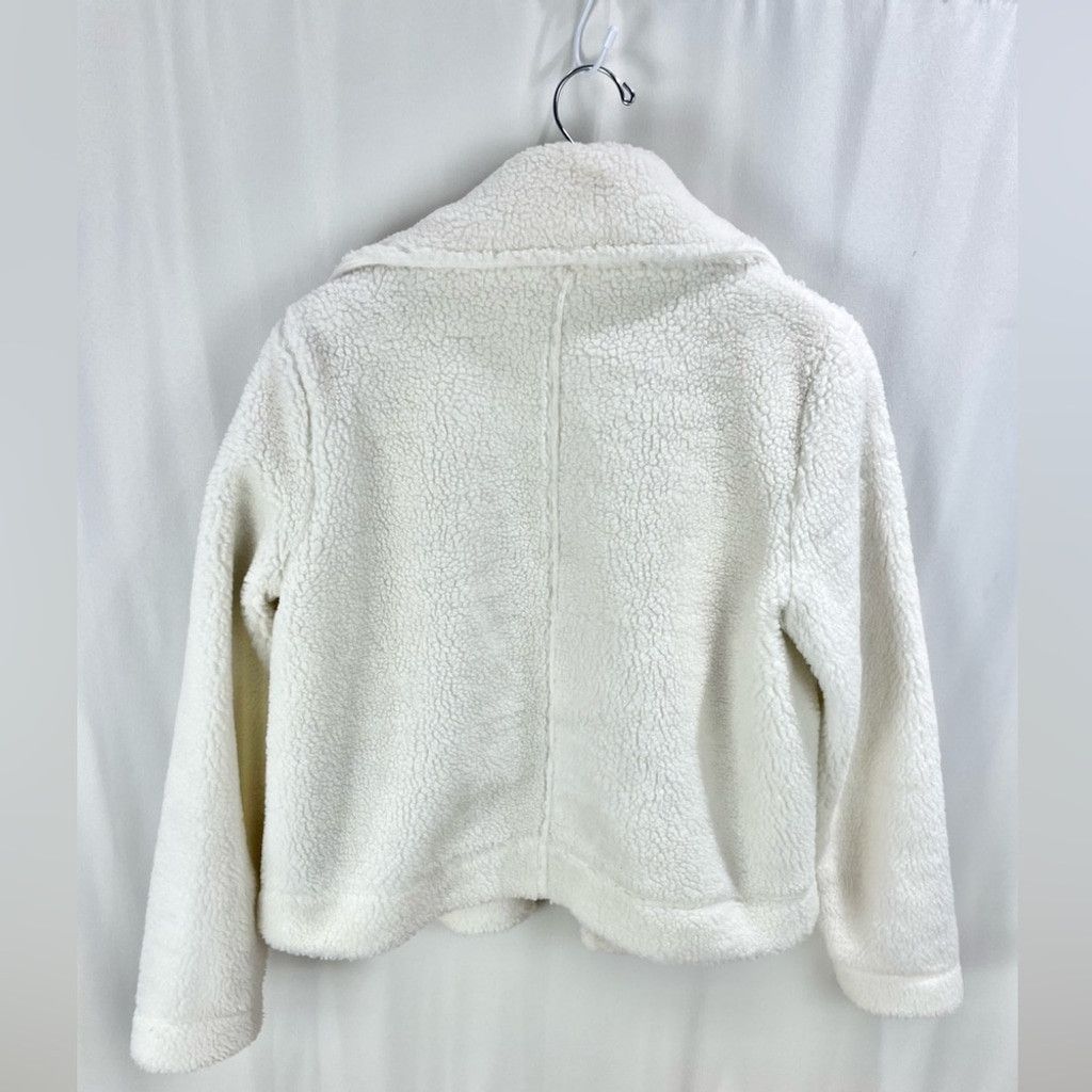 Banana Republic Banana Republic Cream Teddy Jacket Size S Size S / US 4 / IT 40 - 3 Thumbnail