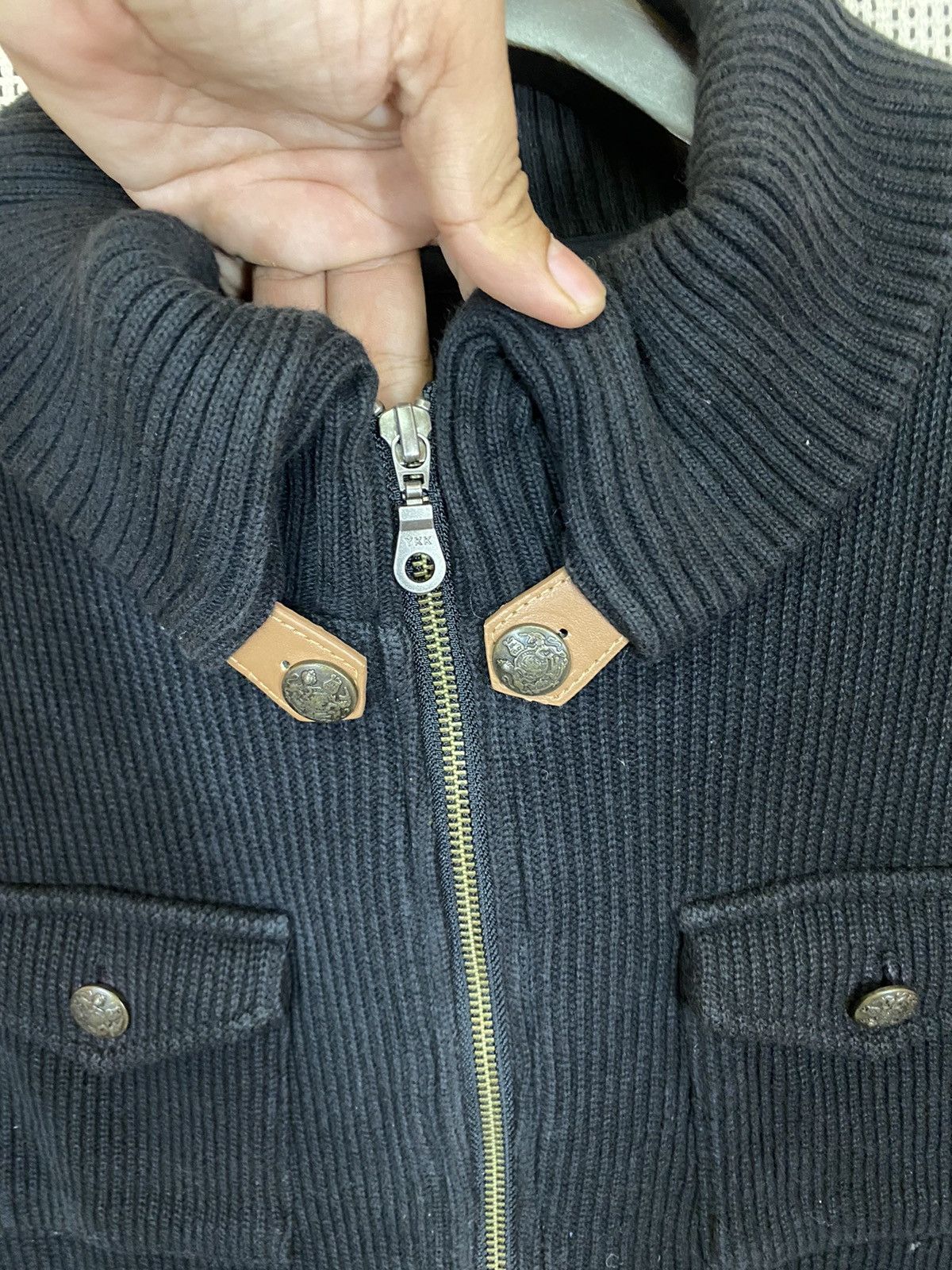 PPFM ‼️PPFM ZIPPER BLACK JACKET SIZE M Size US M / EU 48-50 / 2 - 2 Thumbnail