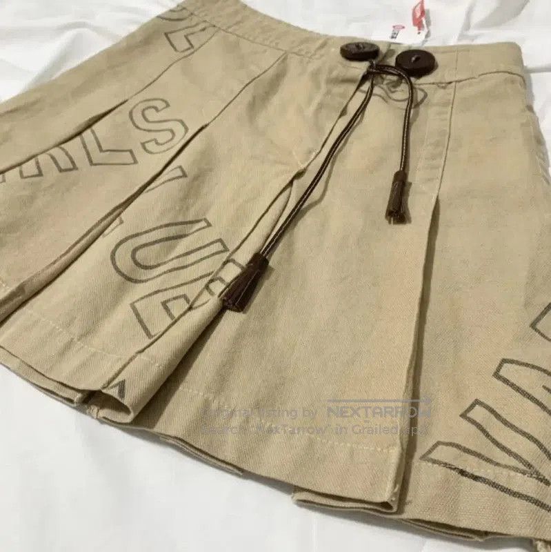 Burberry Burberry Khaki Cotton Mini Skirt S Size. Size 23" - 4 Thumbnail