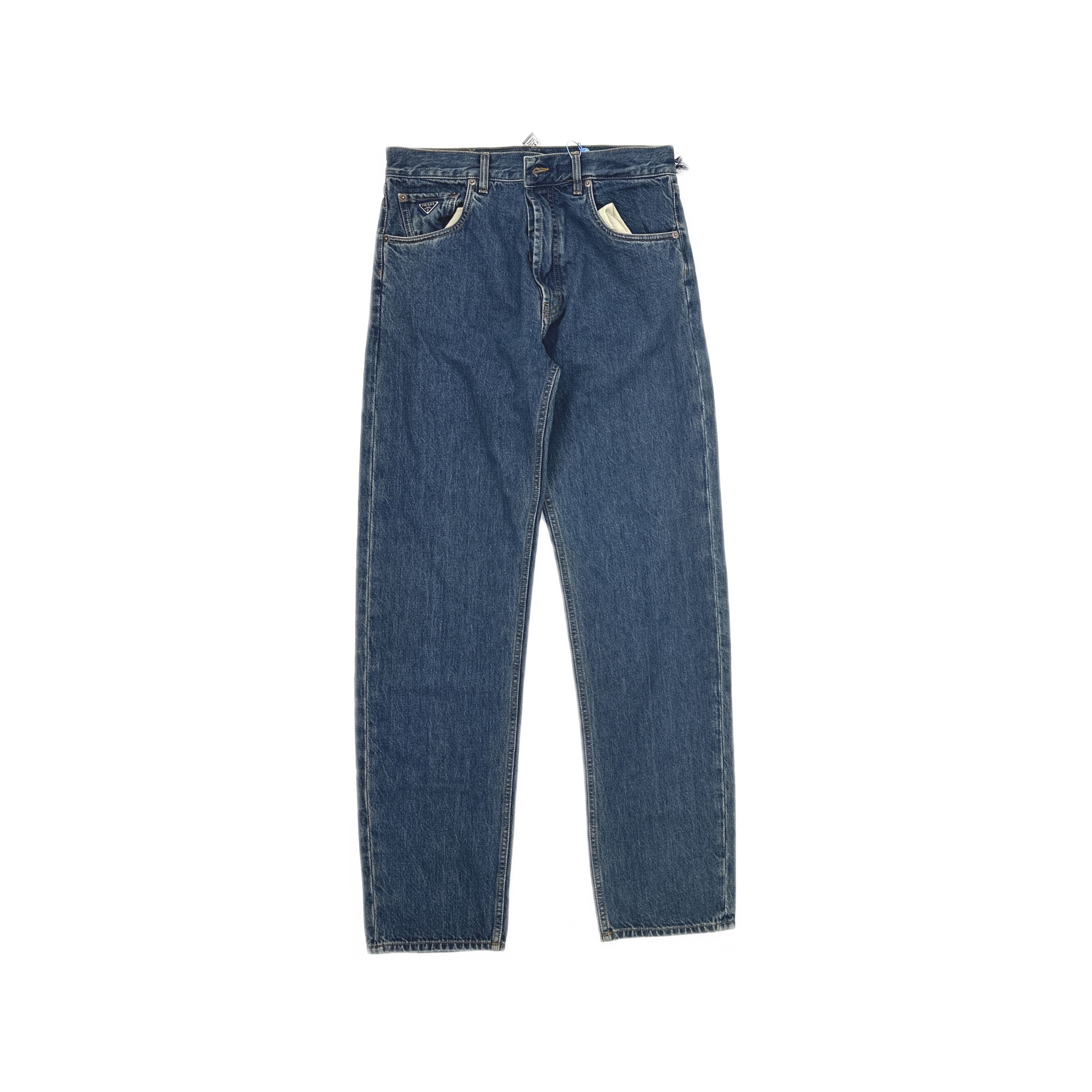 Prada Prada Blue Denim Jeans Size 31 Size US 31 - 1 Thumbnail