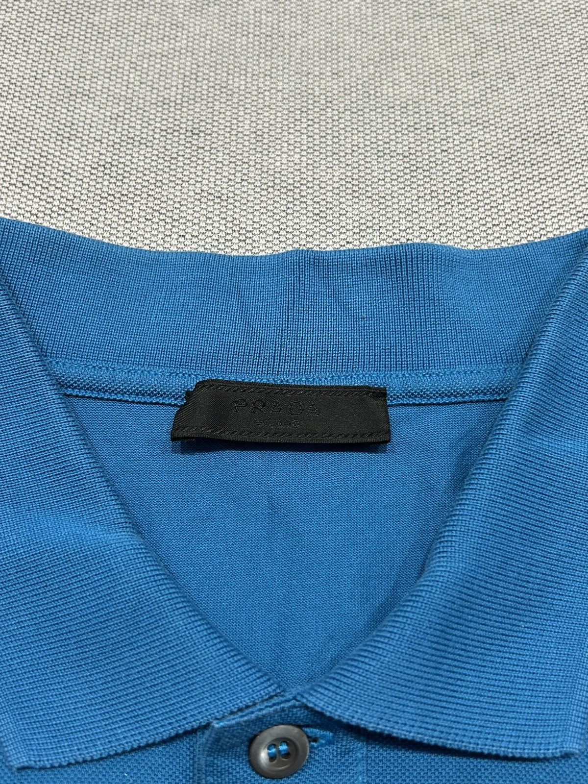 Prada Prada polo t-shirt blue Size US M / EU 48-50 / 2 - 5 Thumbnail