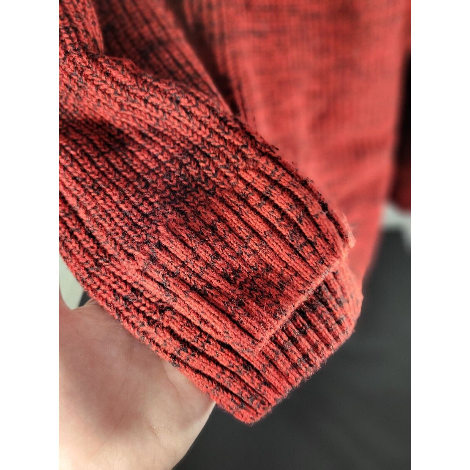 rue21 Rue21 Carbon Men’s LARGE Cowl Neck Sweater Red Pullover Warm Size US L / EU 52-54 / 3 - 10 Thumbnail