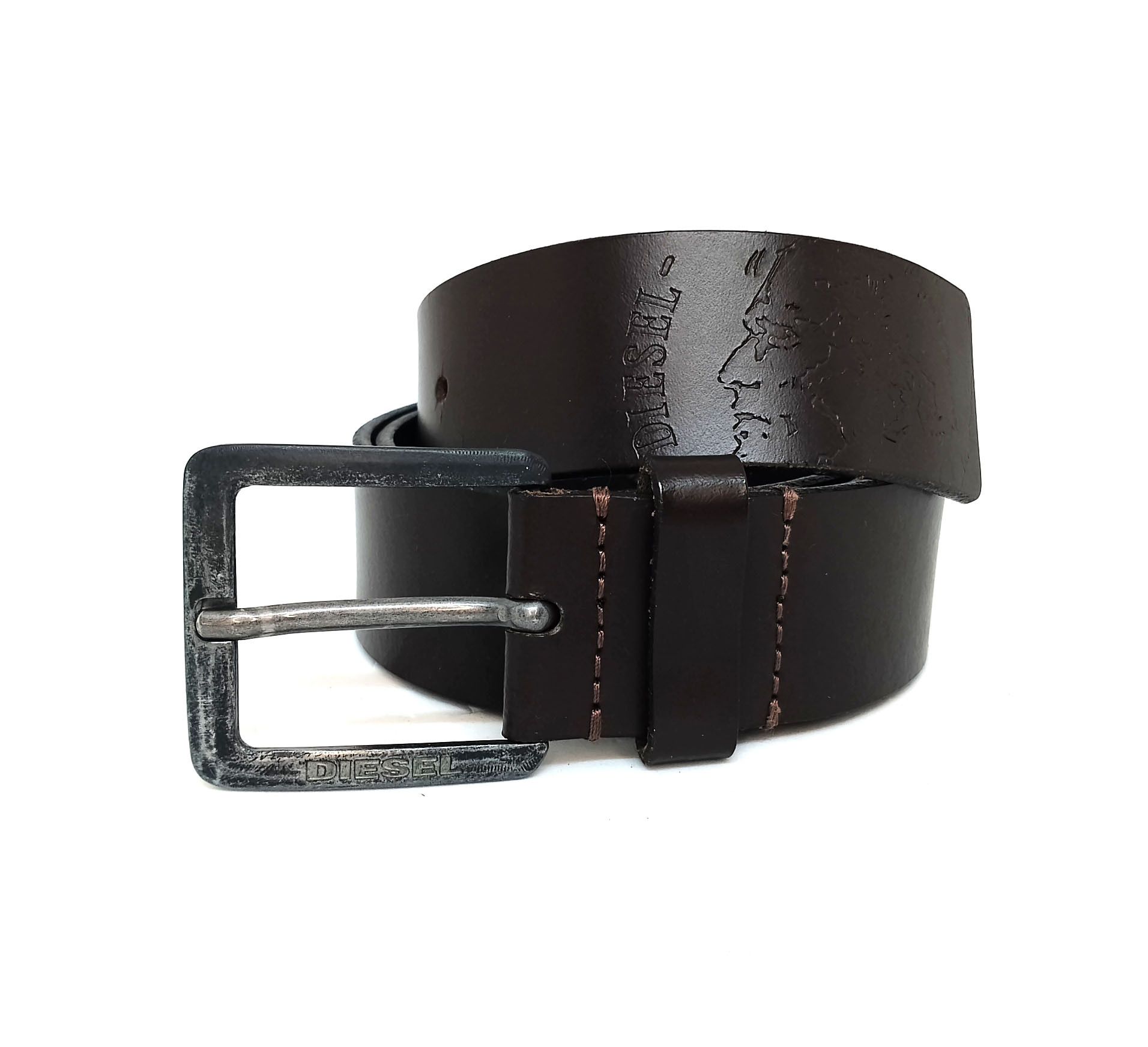 Diesel Diesel Belt – Size 90/36 – Classic Style Size 36 - 1 Thumbnail
