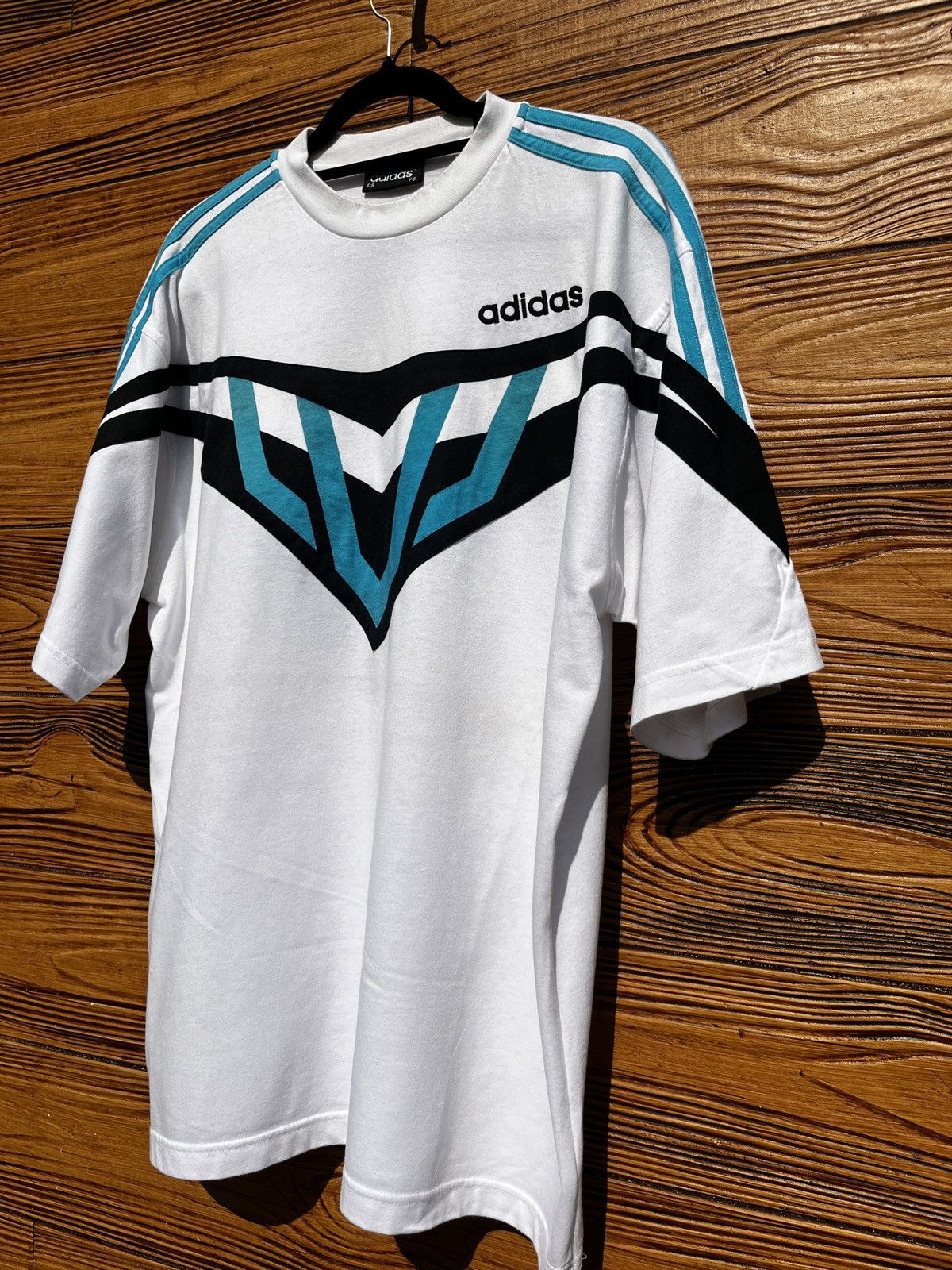Adidas T-Shirt Adidas Retro Size US L / EU 52-54 / 3 - 3 Thumbnail