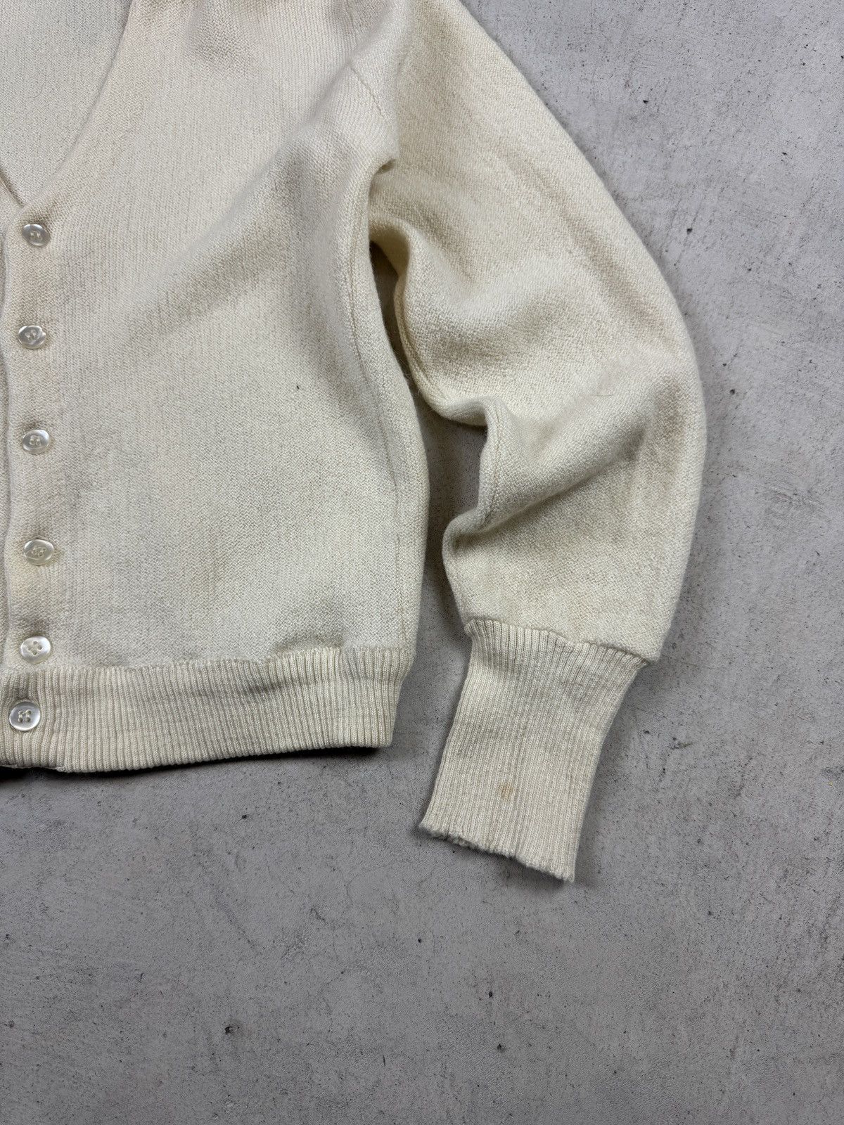 Pendleton × Vintage 1990’s Pendleton Cream Cardigan Size US S / EU 44-46 / 1 - 2 Thumbnail