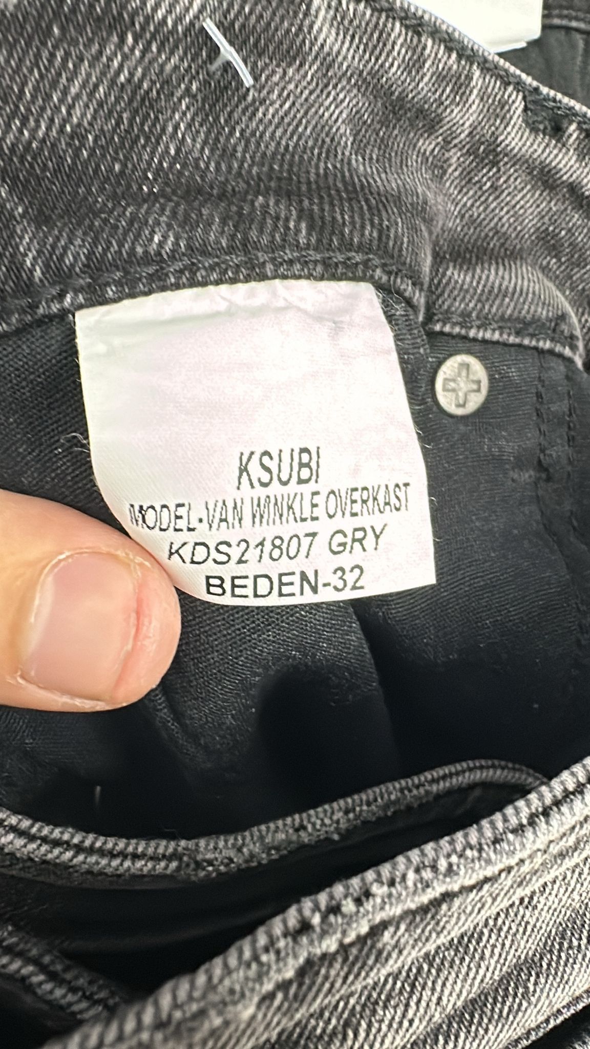 Ksubi Ksubi Van Winkle Overkast Sample Jean Size 32 Size US 32 / EU 48 - 6 Thumbnail