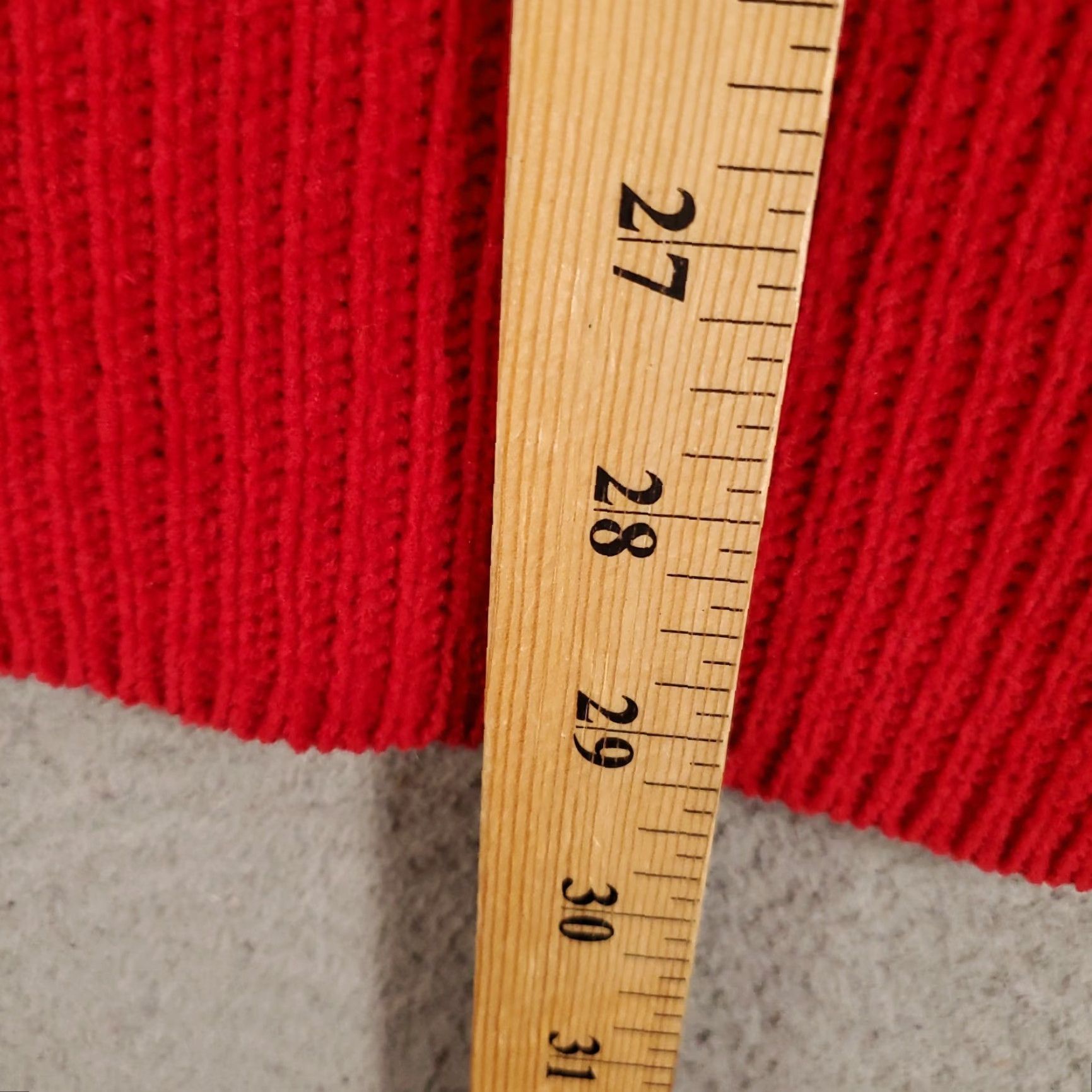 Eileen Fisher Eileen Fisher Sweater Women XS Red Solid Knit Long Sleeve Pullover V-Neck Casual Womens Size XS / US 0-2 / IT 36-38 - 5 Thumbnail
