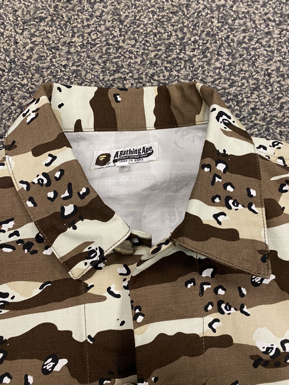 Bape Bape Desert Camo Loose Fit Trucker Jacket Size US S / EU 44-46 / 1 - 5 Thumbnail