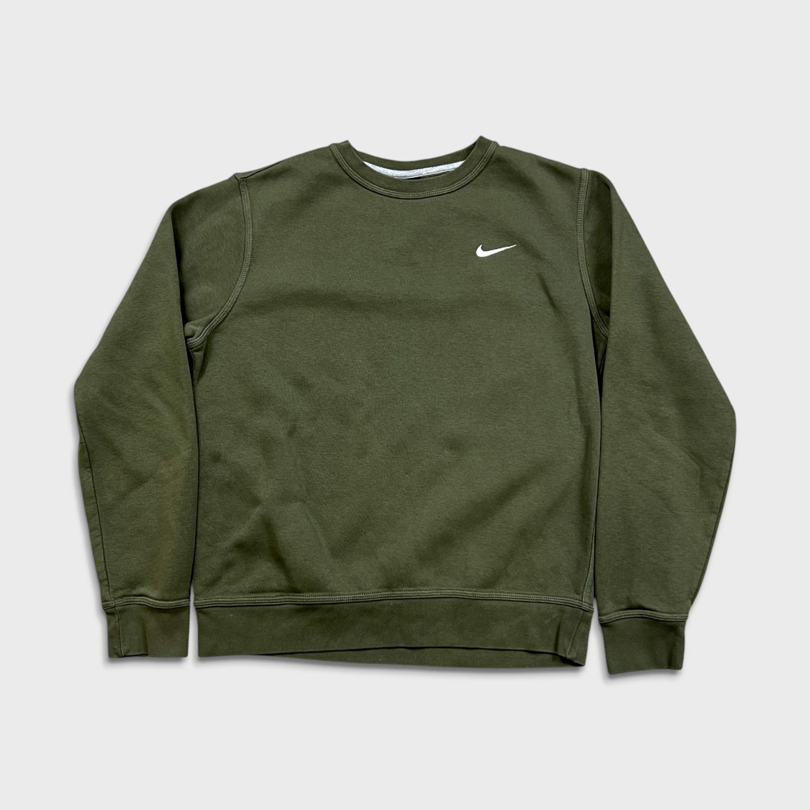 Nike × Vintage Nike Sportswear Sweatshirt Swoosh Fleece Pullover Crewneck Size US M / EU 48-50 / 2 - 1 Thumbnail