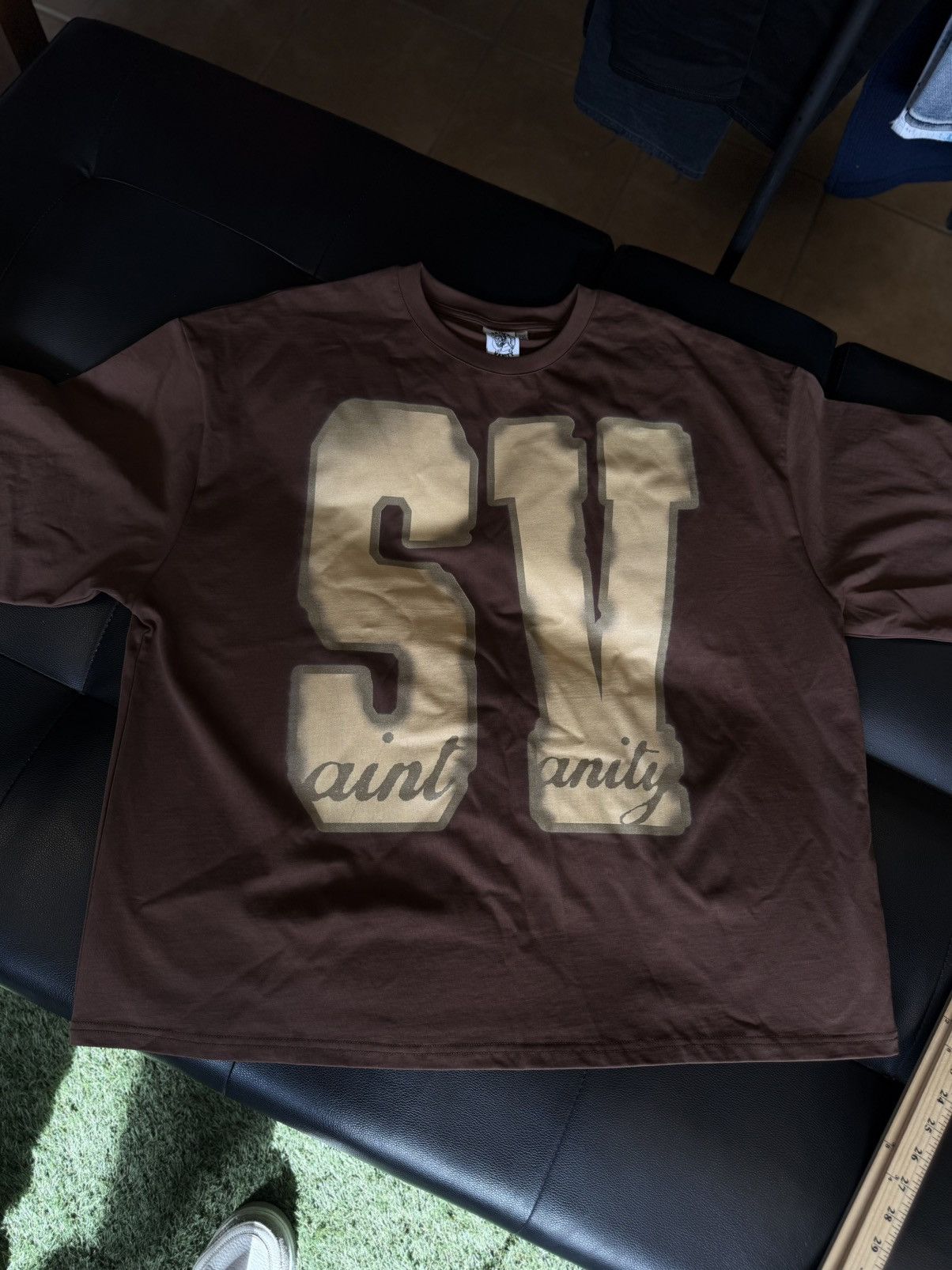 Saint Vanity Saint Vanity UNRELEASED Tee Shirt Logo Brown Size XXL (NEW) Size US XXL / EU 58 / 5 - 1 Thumbnail