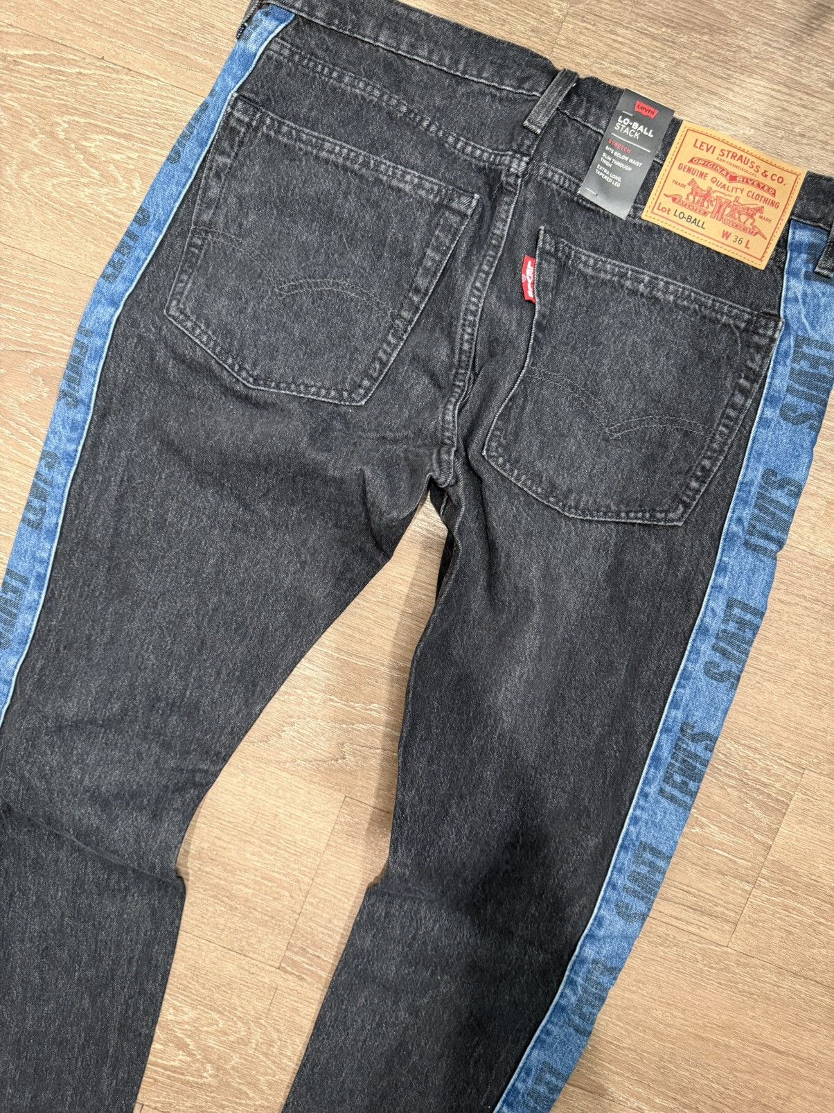 Levi's ***FINAL DROP***RARE BRAND NEW LEVIS LO BALL STACK DENIM 36 Size US 36 / EU 52 - 22 Thumbnail