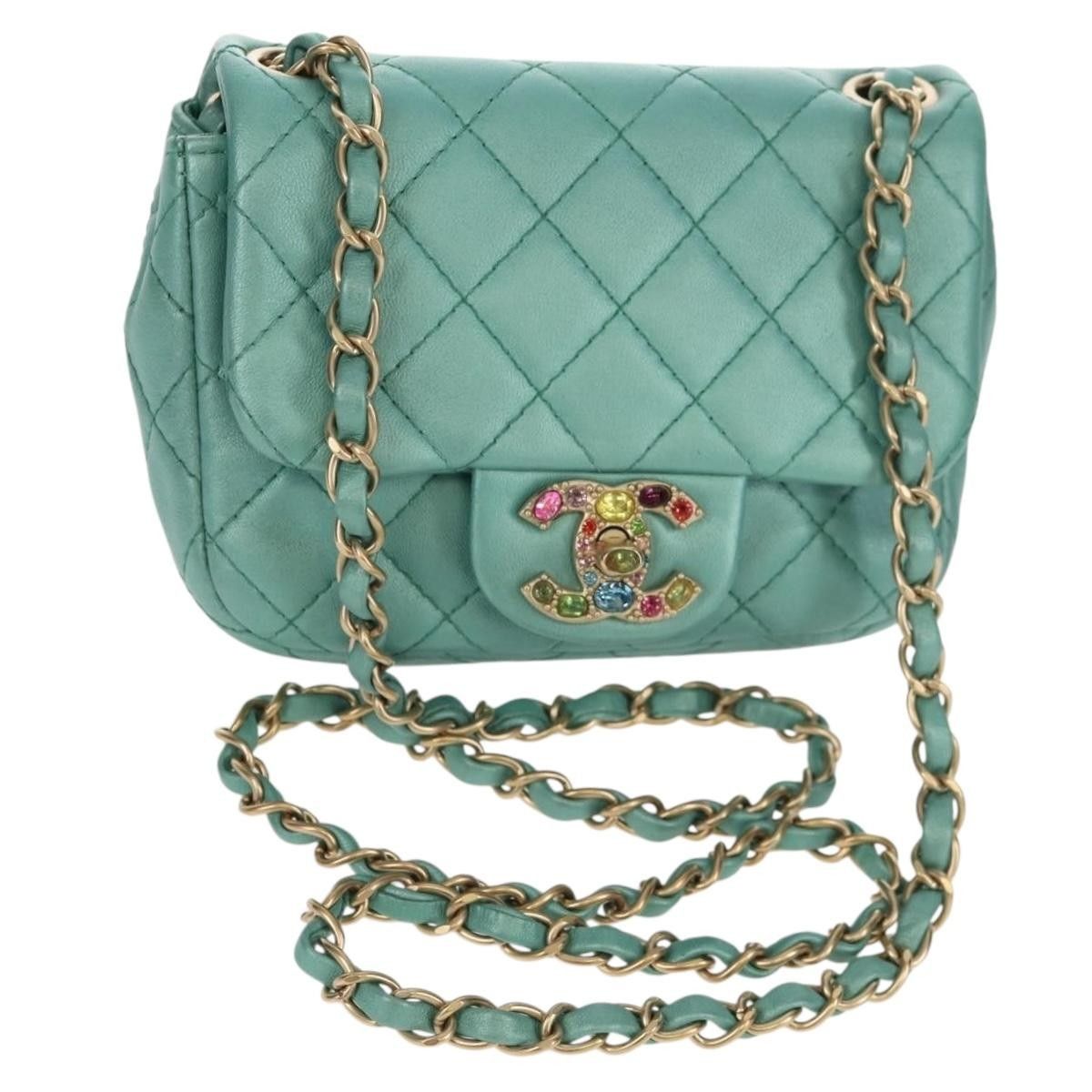 Chanel Chanel Precious Jewel Flap Bag Quilted Lambskin Size ONE SIZE - 1 Thumbnail