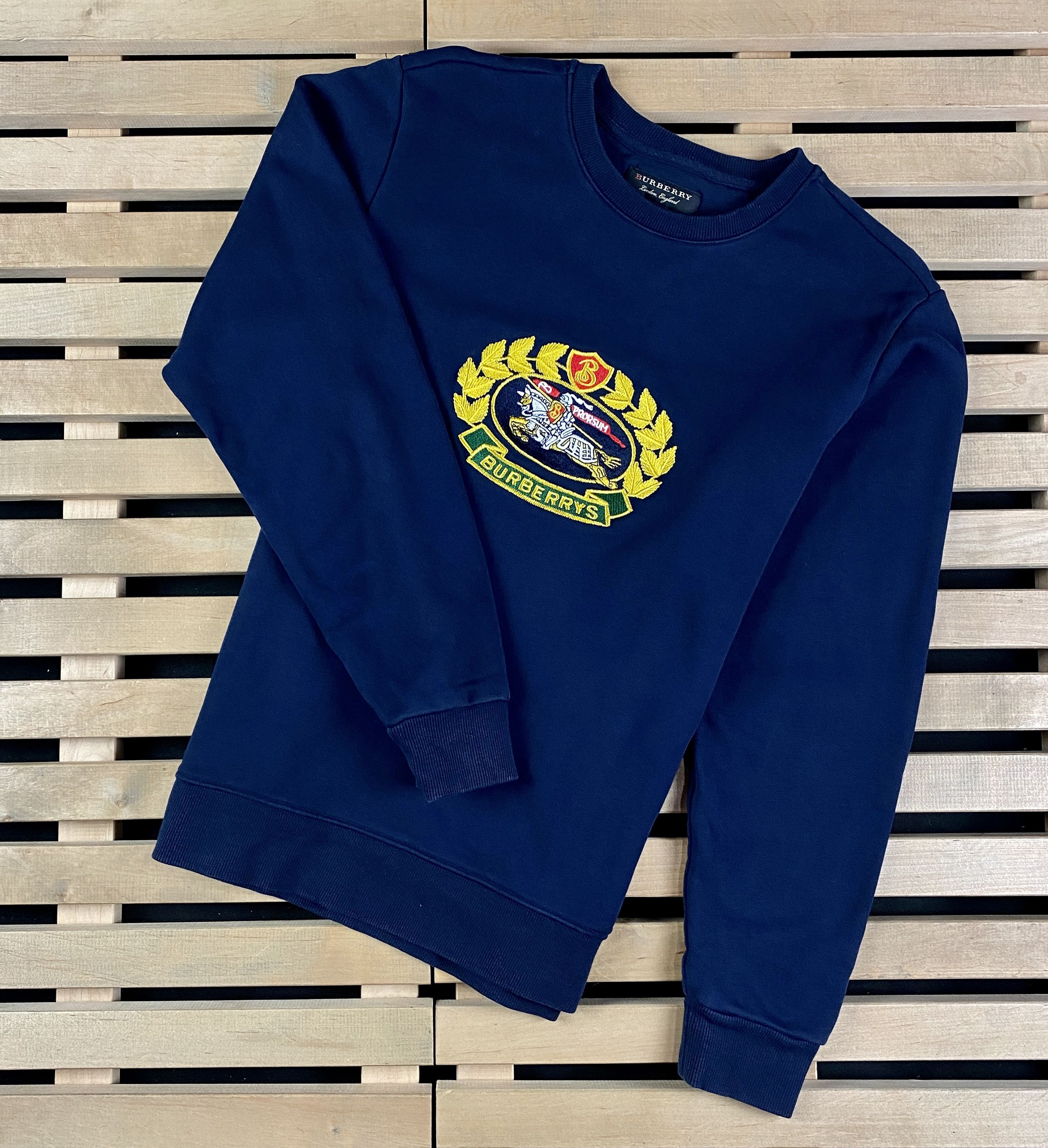 Burberry Women’s Sweatshirt Long Sleeve Burberry Big Logo Size M Size M / US 6-8 / IT 42-44 - 1 Thumbnail