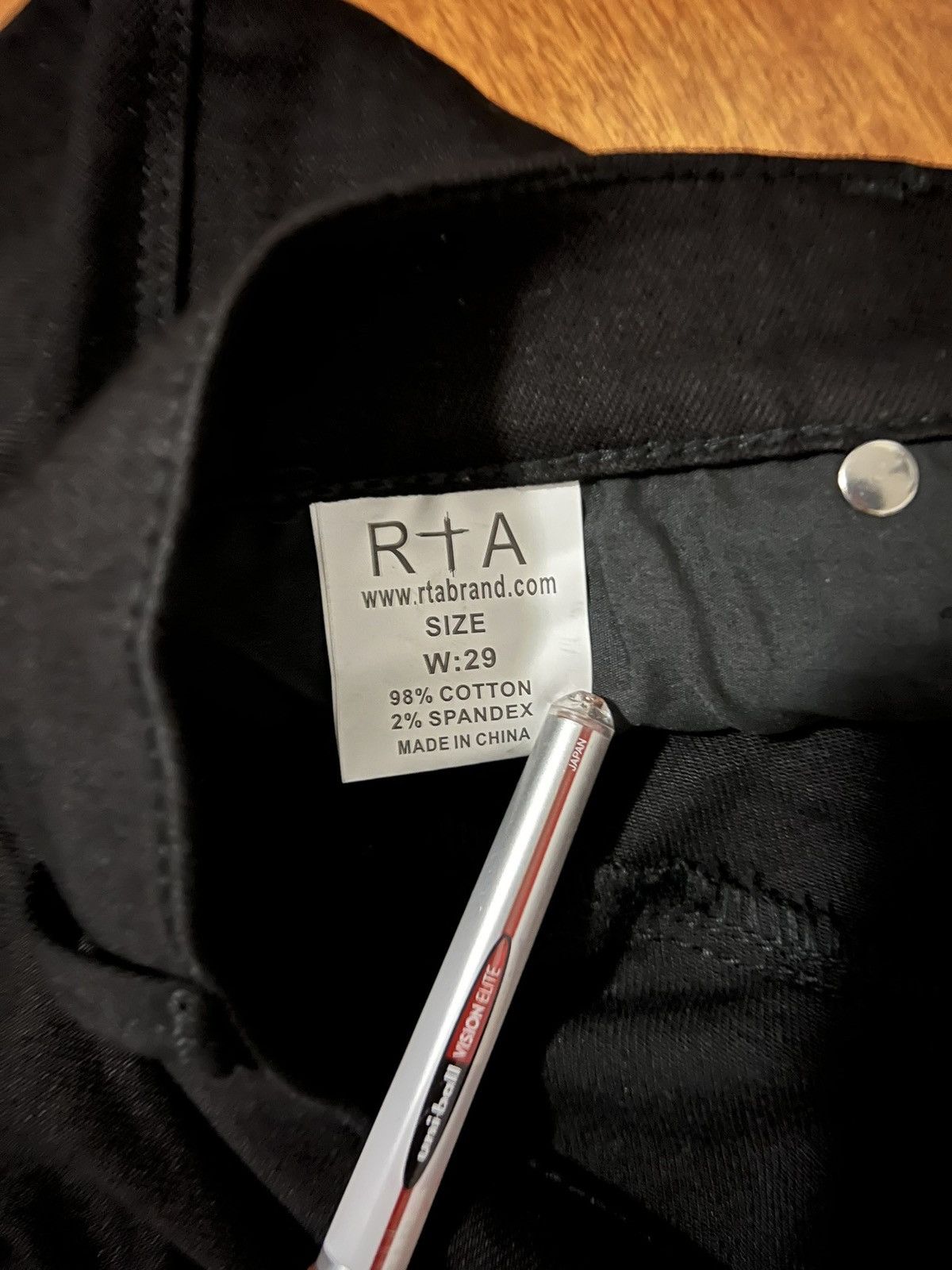 Rta Rta “rest in peace” jeans Size US 29 - 4 Thumbnail