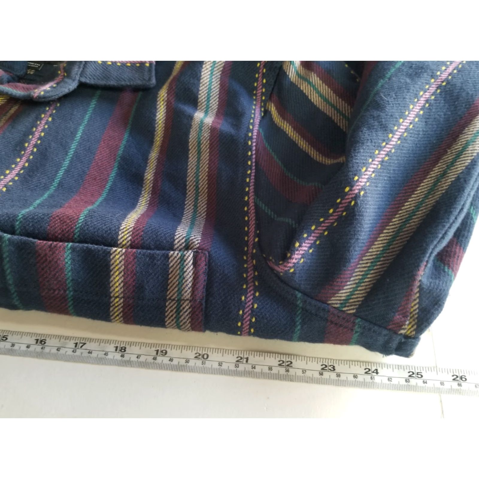 Vans VANS Shirt Mens XL Long Sleeve Button Up Casual Heavy Cotton Skatboarding Plaid Multicolor Button-Up All Seasons Casual Mens XL Size US XL / EU 56 / 4 - 4 Thumbnail