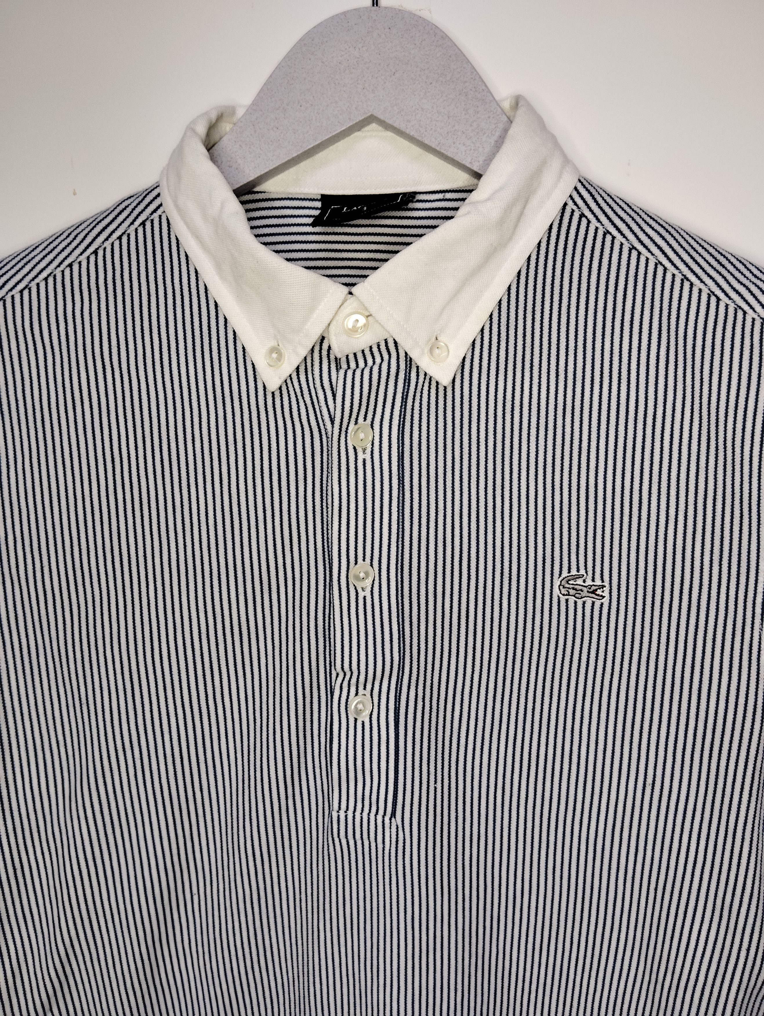 Lacoste × Vintage Vintage Lacoste Long Sleeve Shirt Size US S / EU 44-46 / 1 - 2 Thumbnail