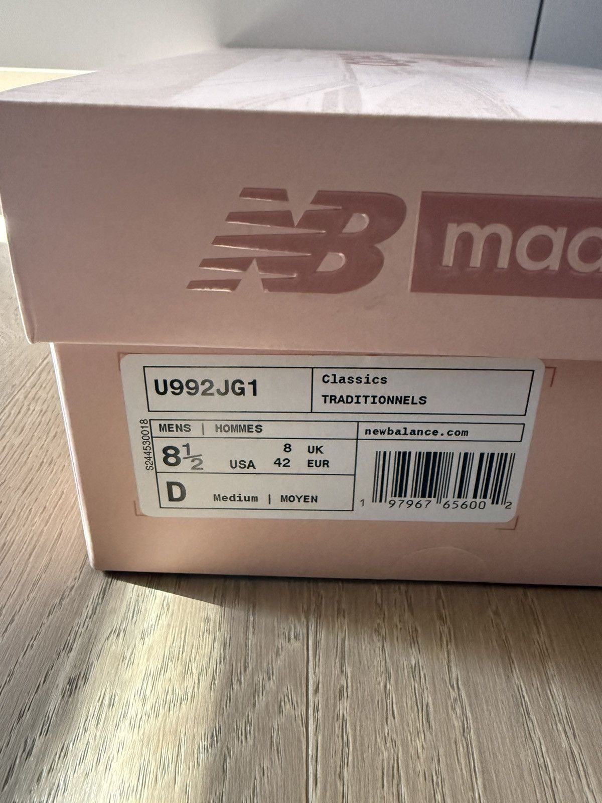 Joe Freshgoods × New Balance New Balance Joe Freshgoods x 992 Made in USA Aged Well Size US 8.5 / EU 41-42 - 9 Thumbnail