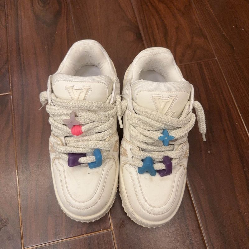 Louis Vuitton Louis Vuitton Trainer Maxi Low Top Sneakers -2508 Size US 8 / EU 41 - 2 Thumbnail