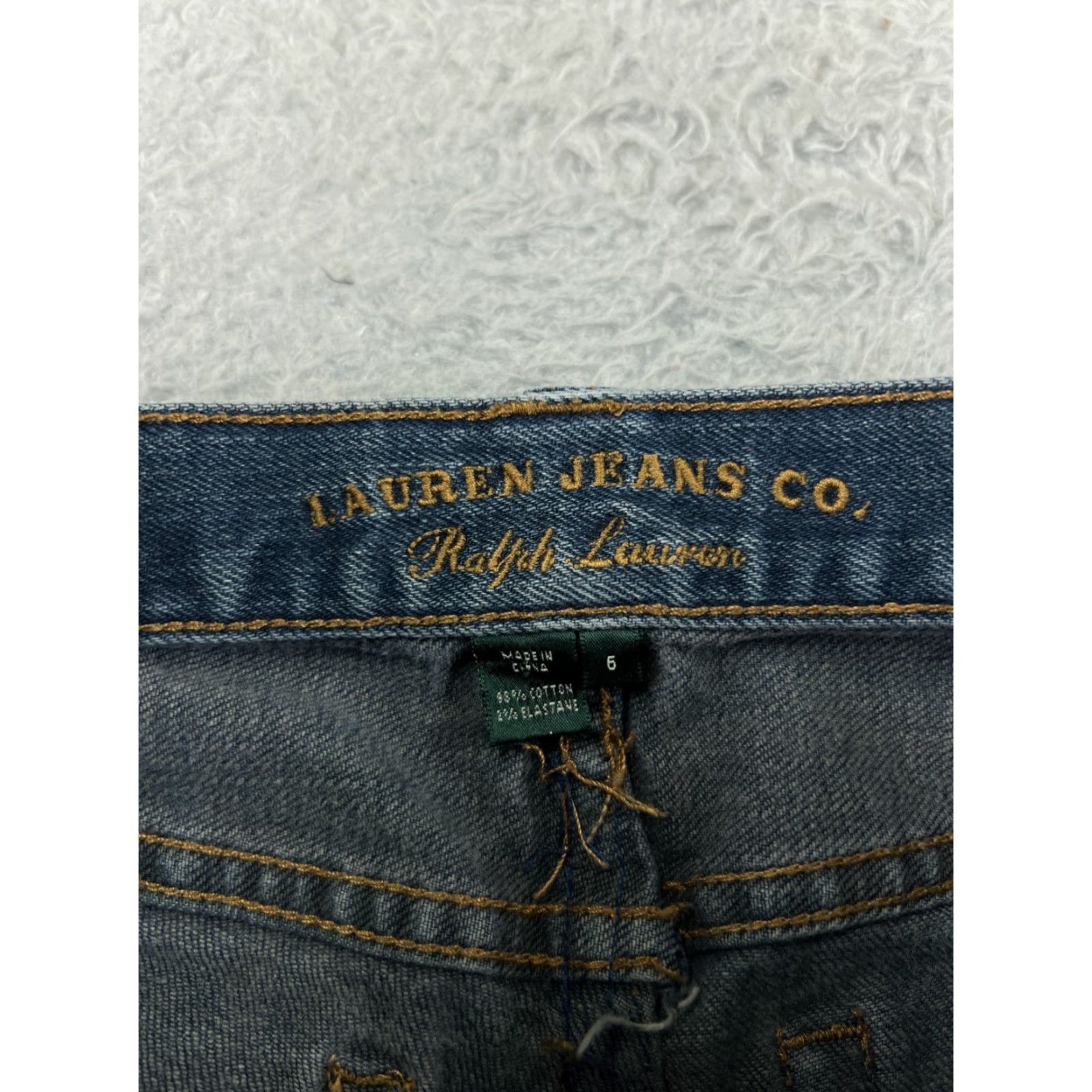 Ralph Lauren Ralph Lauren Jeans Women Bootcut Denim 26x28.5 Blue Cotton Blend 6 Regular 5-Pocket USA Classic Modern Size 28" / US 6 / IT 42 - 3 Thumbnail