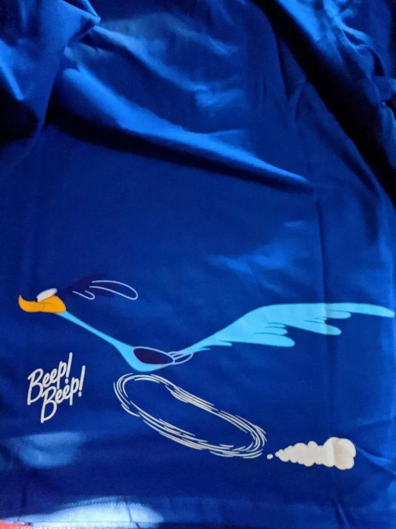 Japanese Brand Aerostreet T Shirt Oversize Road Runner Biru Kaos T-Shirt Size US M / EU 48-50 / 2 - 7 Thumbnail