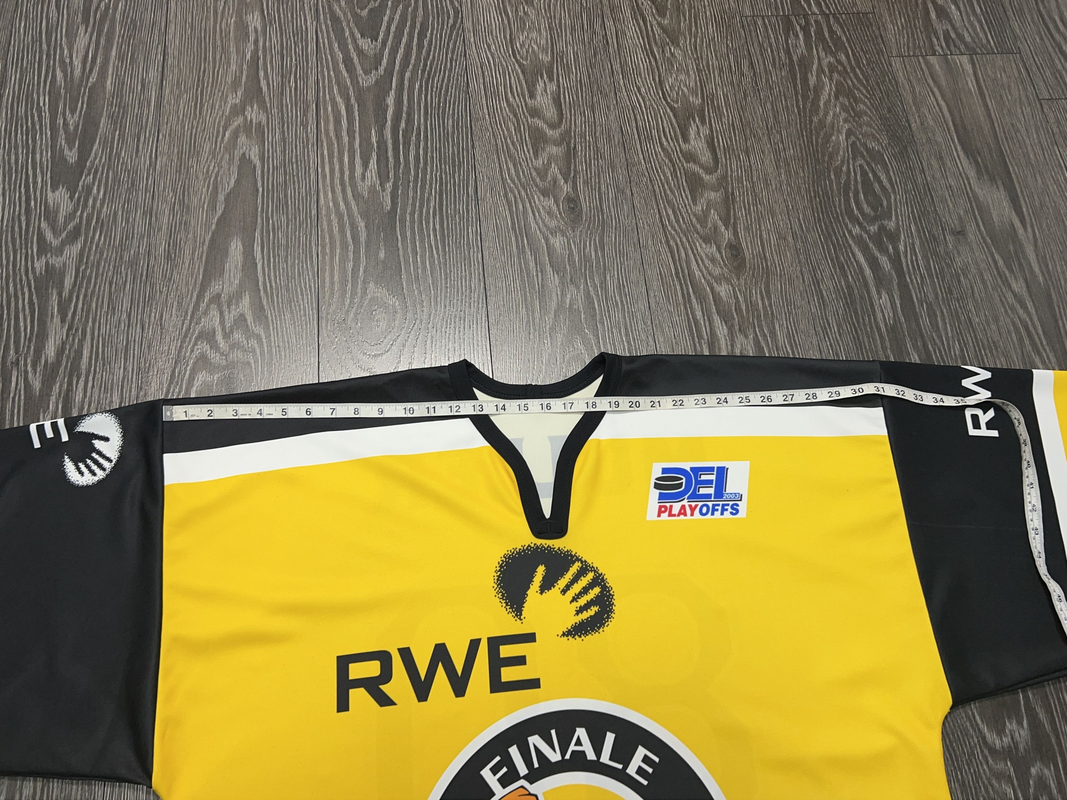 NHL Krefeld Penguins Metzen Munchen Ice Hockey Jersey Shirt Size US XL / EU 56 / 4 - 4 Thumbnail
