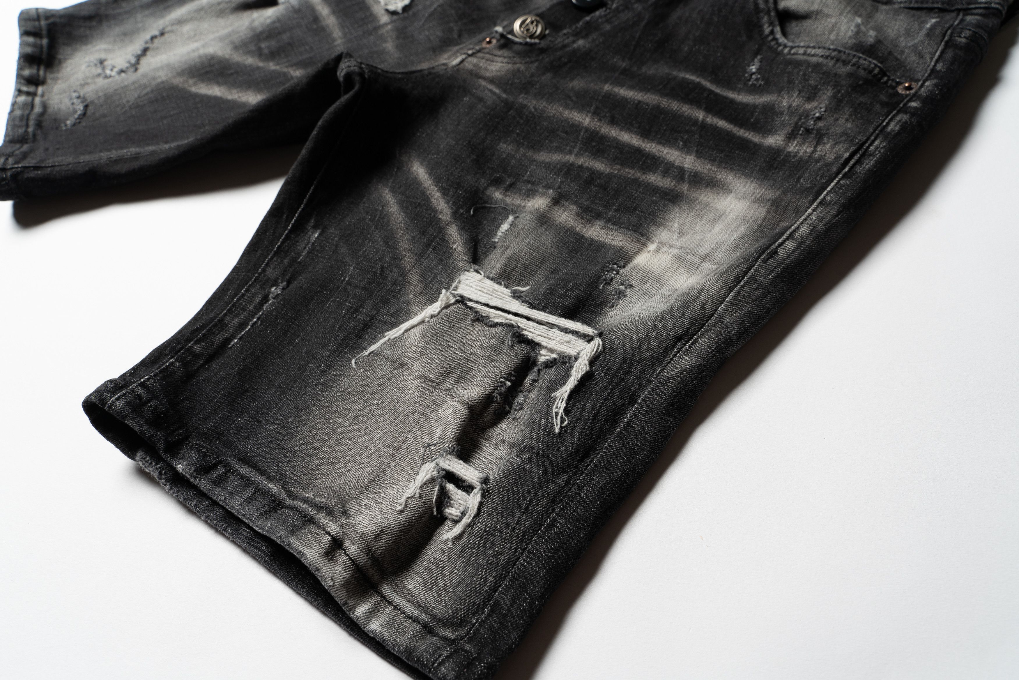 Dsquared2 🔵 DSQUARED2 Distressed Denim Shorts Size US 32 / EU 48 - 4 Thumbnail