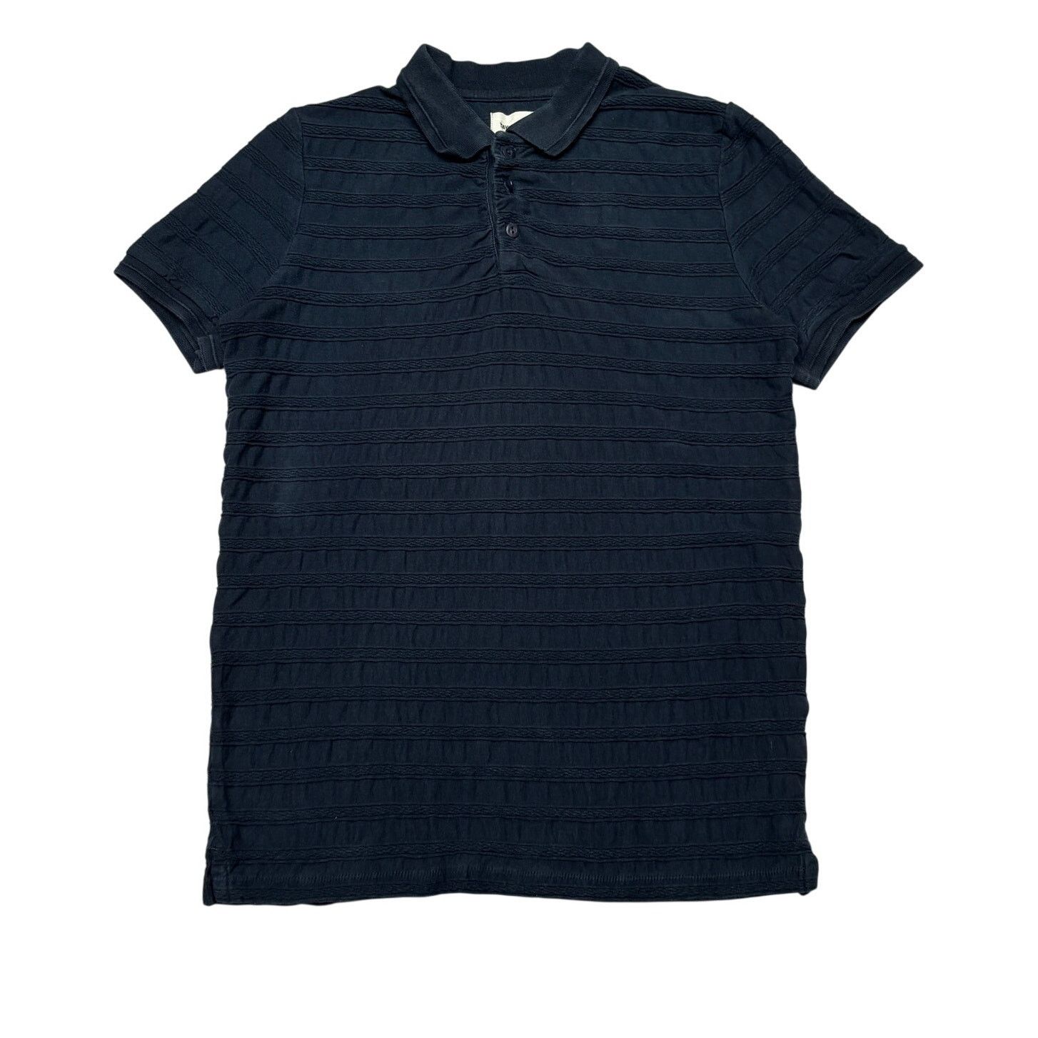 Taylor Stitch Taylor Stitch Polo Shirt Men's 36 US XS Textured Stripe Golf Size US XS / EU 42 / 0 - 1 Thumbnail