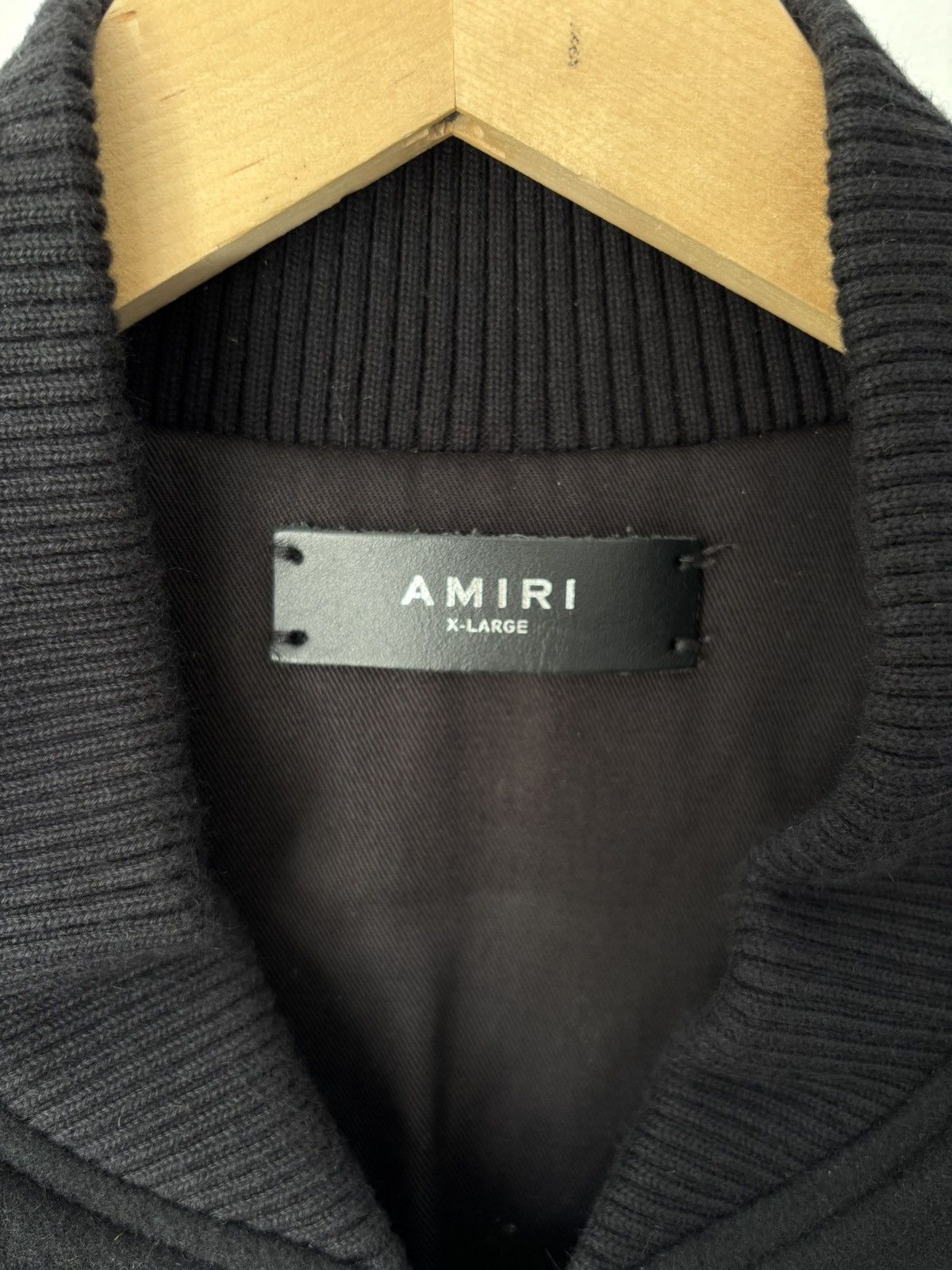 Amiri Amiri Beverly Hills Wool Bomber Jacket Size US XL / EU 56 / 4 - 4 Thumbnail