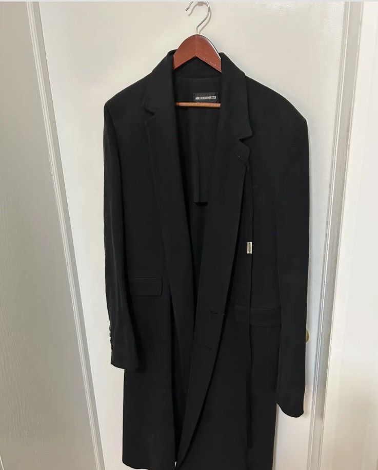 Ann Demeulemeester ANN DEMEULEMEESTER Coat (Other) Black 48(Approx. L) Size US M / EU 48-50 / 2 - 2 Thumbnail