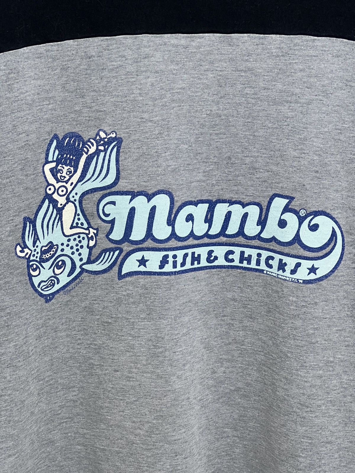 Mambo × Vintage Vintage Mambo Fish And Chicks 1998s Long sleeve Size US L / EU 52-54 / 3 - 5 Thumbnail