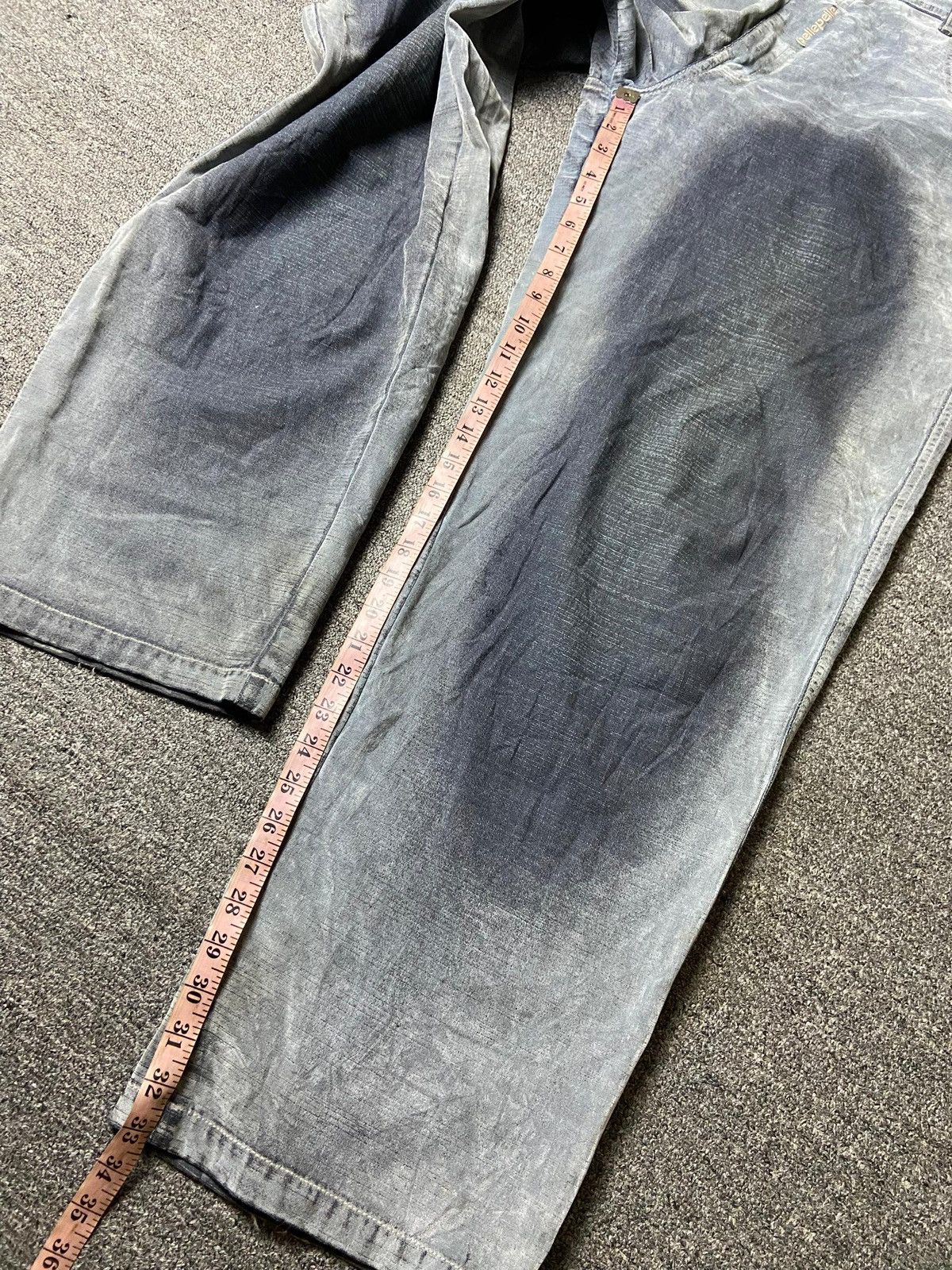 Pelle Pelle Vintage Pelle Pelle Damaged Baggy Jeans (165) Size US 36 / EU 52 - 10 Thumbnail