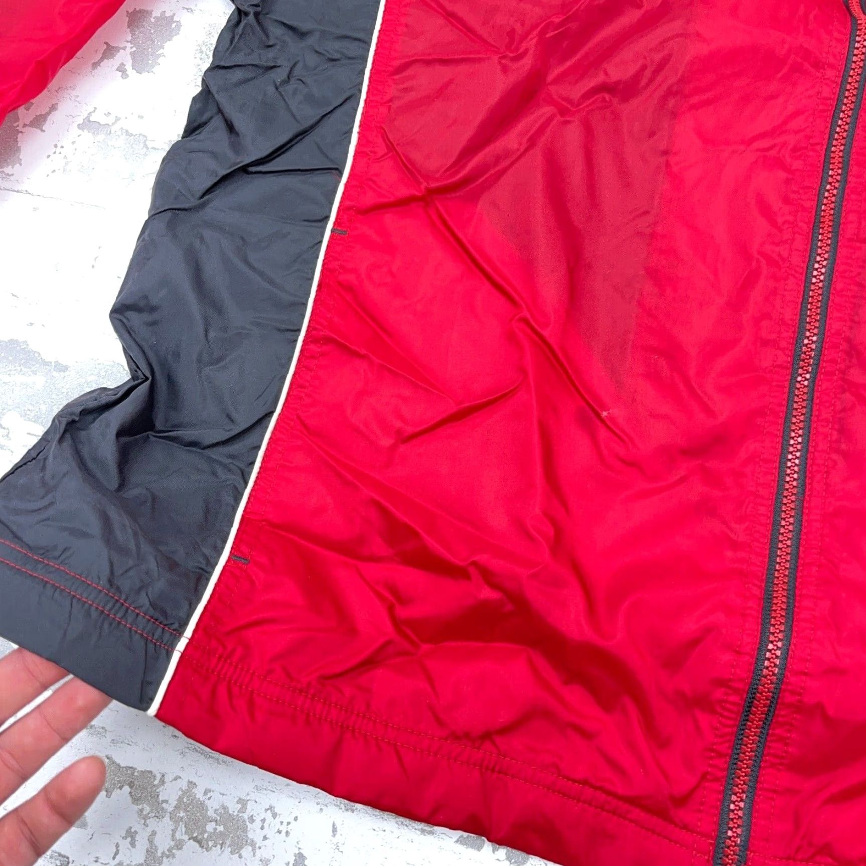 Reebok VINTAGE Reebok Jacket Men 2XL Windbreaker Casual Outdoors Fall Spring Summer Winter Red Black Logo 80s 90s Size US XXL / EU 58 / 5 - 7 Thumbnail