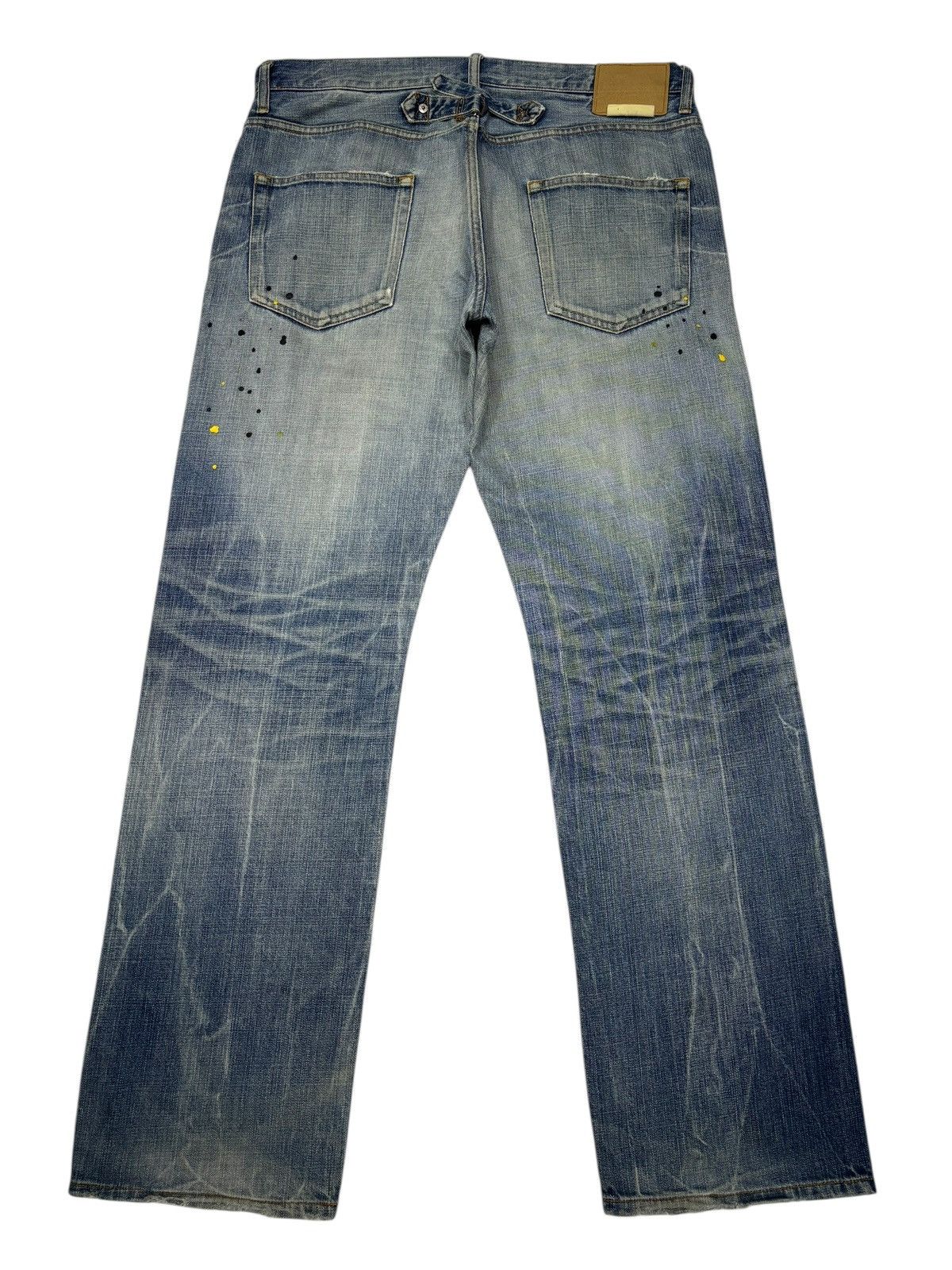 Sophnet. 🔥SOPHNET X-146 PAINTER BAGGY JEANS DISTRESSED DENIM Size US 36 / EU 52 - 8 Thumbnail