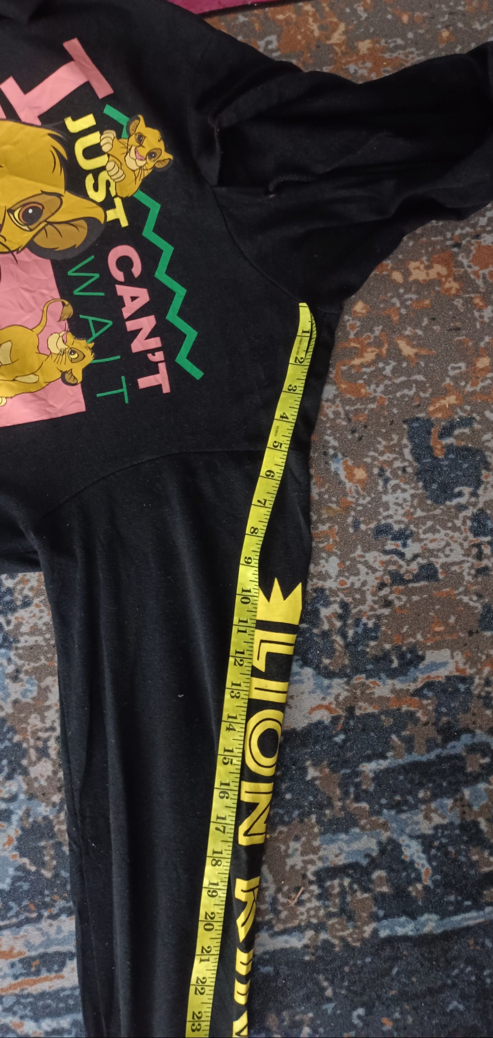 Disney × Vintage Vintage The Lion King "I Just Cant Wait To Be King" Size US L / EU 52-54 / 3 - 10 Thumbnail