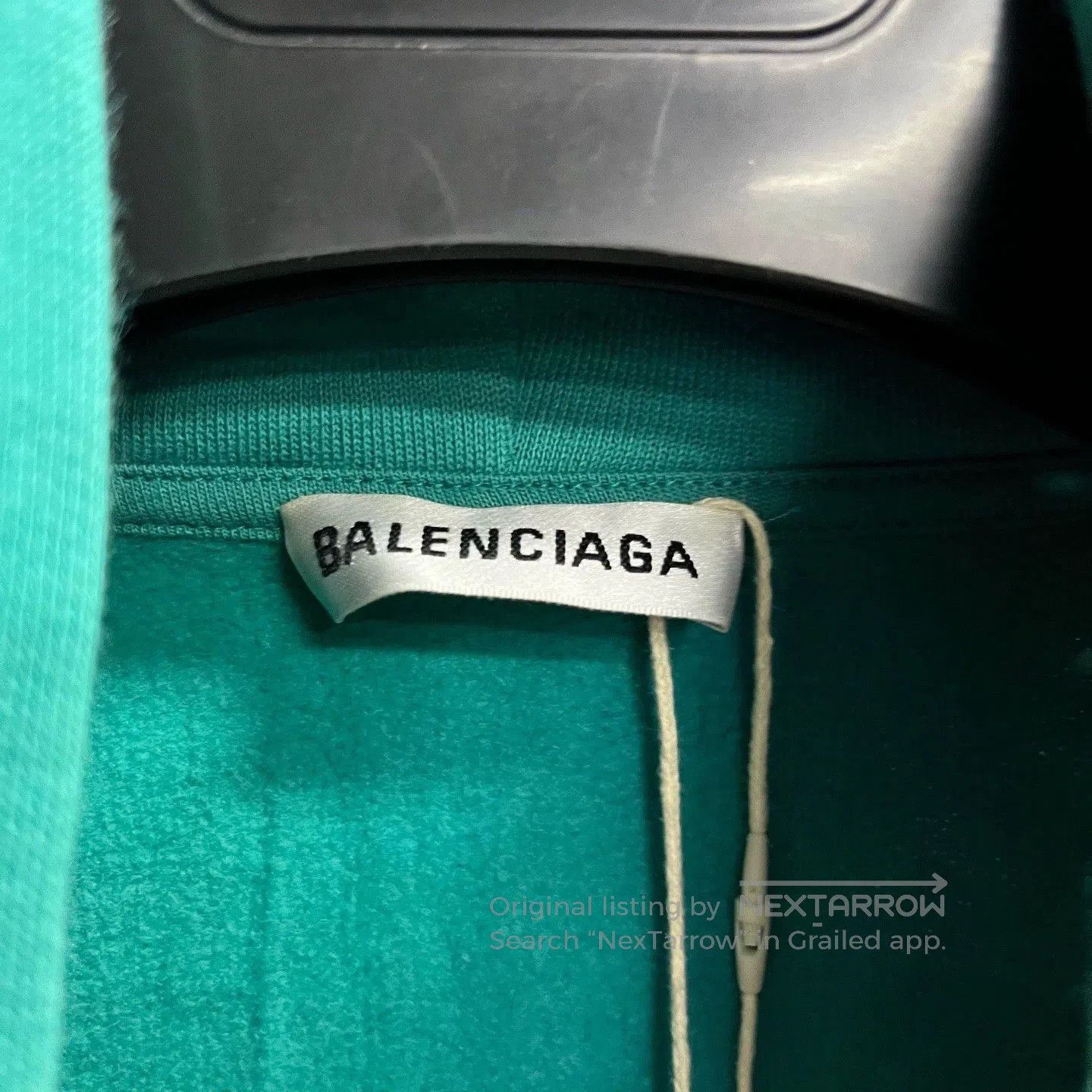 Balenciaga Balenciaga Blue Logo Hoodie XS. Size US XS / EU 42 / 0 - 3 Thumbnail