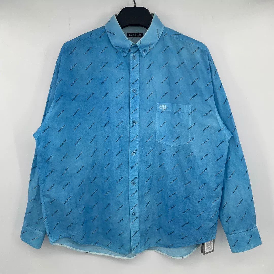 Balenciaga Balenciaga Blue Item 38 Men Size US S / EU 44-46 / 1 - 1 Thumbnail