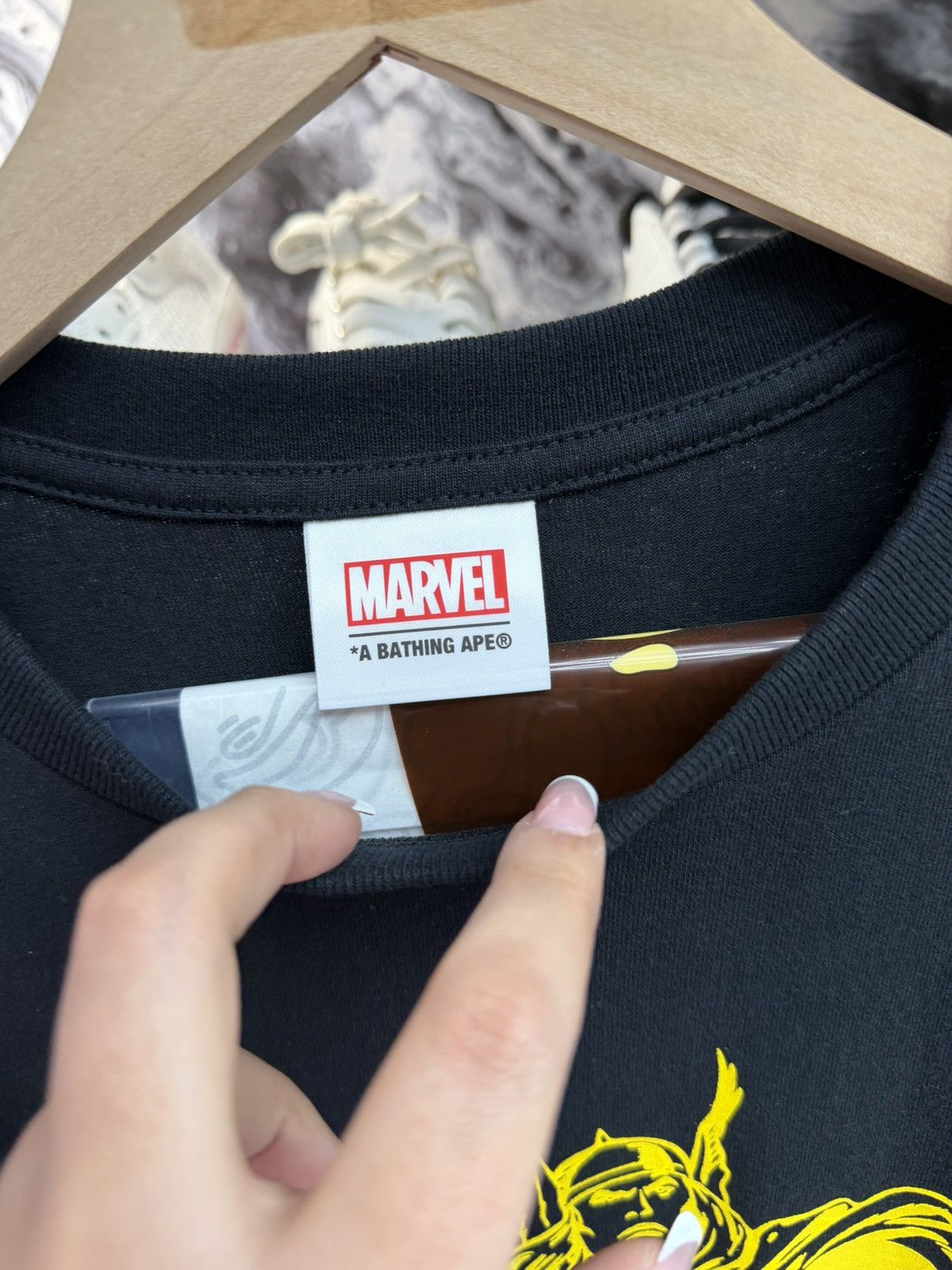 Bape Bape x Marvel Thor T-Shirt Size US XXL / EU 58 / 5 - 6 Thumbnail