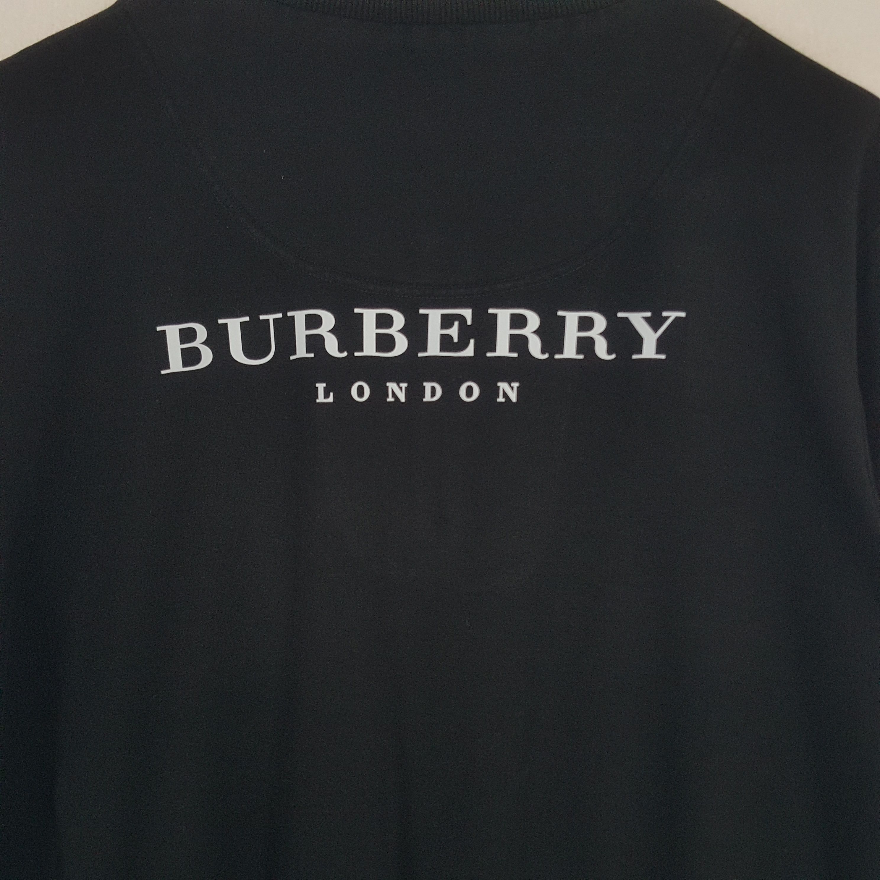 Burberry Vintage Burberry London Half Zipper Sweatshirt C247N16 Size US M / EU 48-50 / 2 - 2 Thumbnail