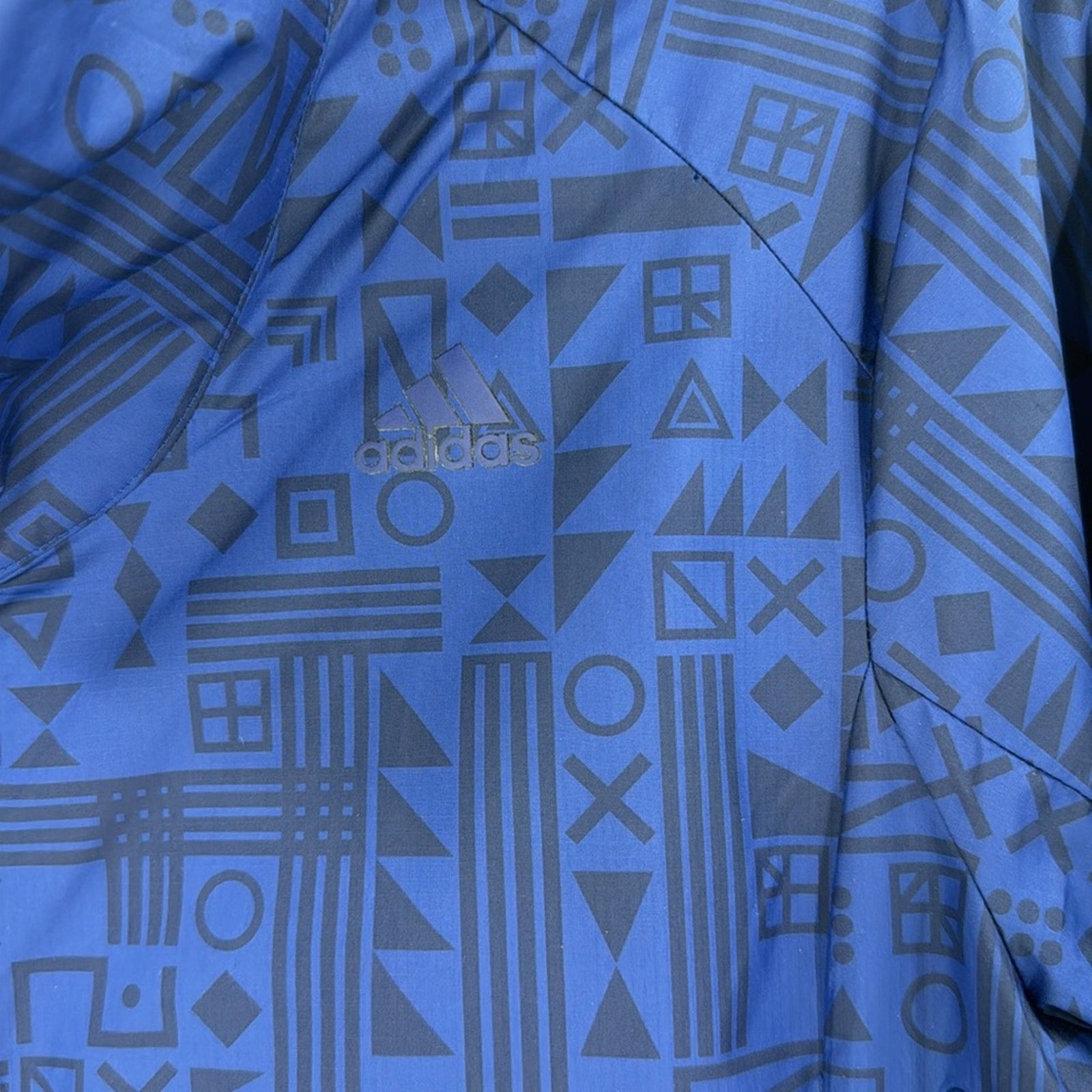 Adidas adidas Tokyo Print Running Jacket blue black longline size S Size M / US 6-8 / IT 42-44 - 6 Thumbnail