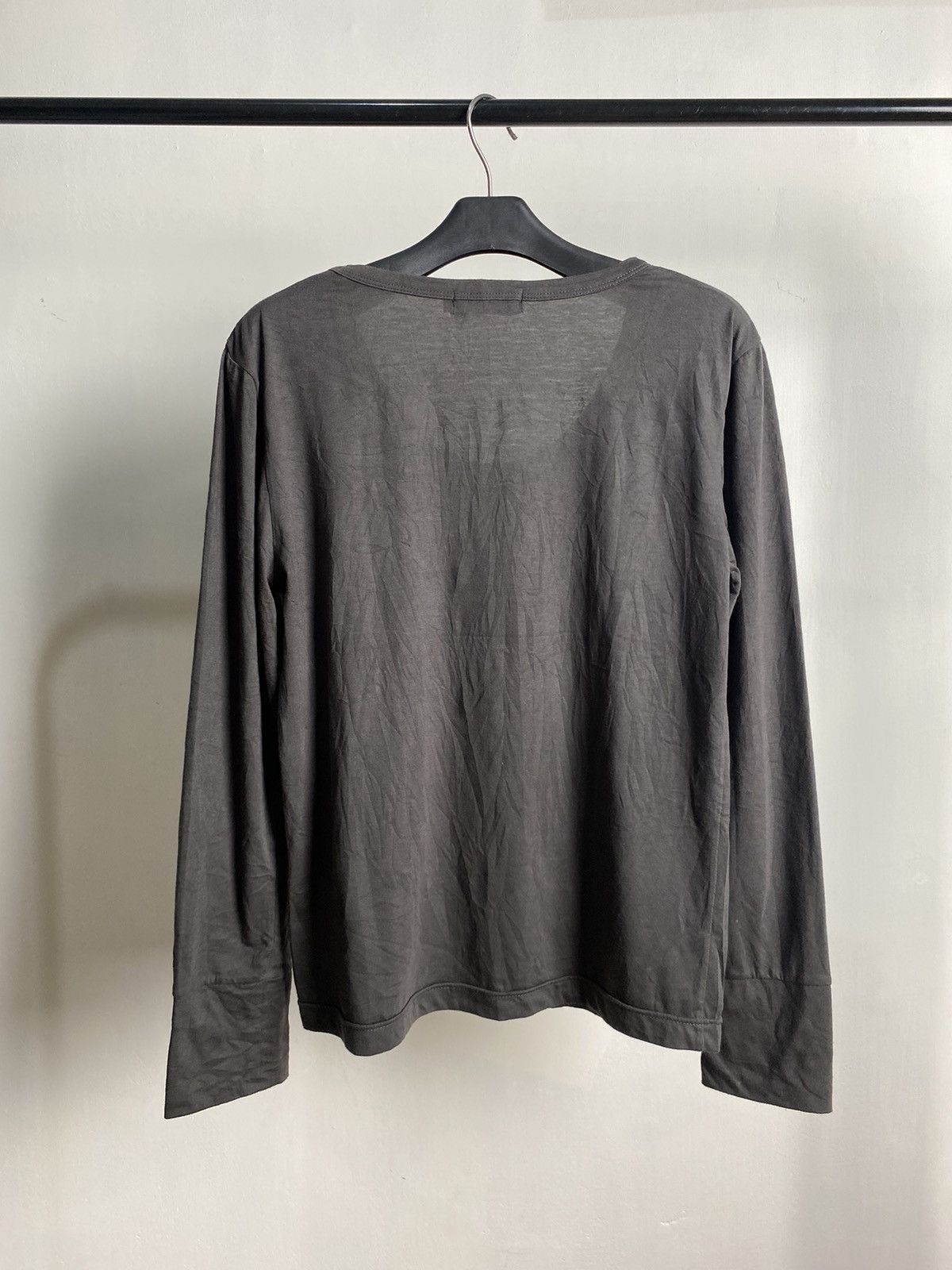 GOSTAR DE FUGA × If Six Was Nine × Japanese Brand Fuga Jpn Velvet Print Jim Morrison Longsleeve Size US S / EU 44-46 / 1 - 5 Thumbnail