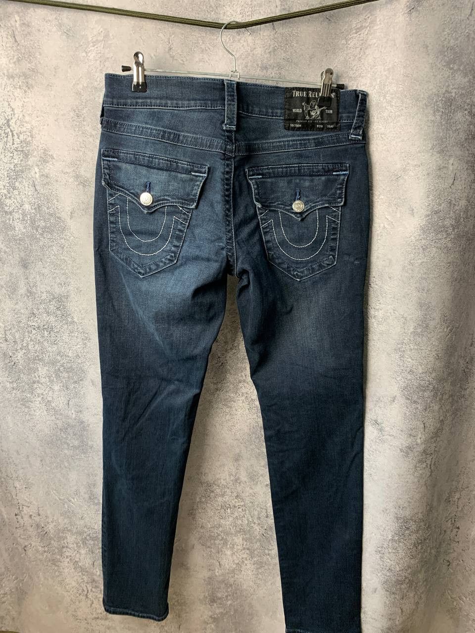 True Religion Geno Flap SN Relaxed Slim Denim Pants Blue