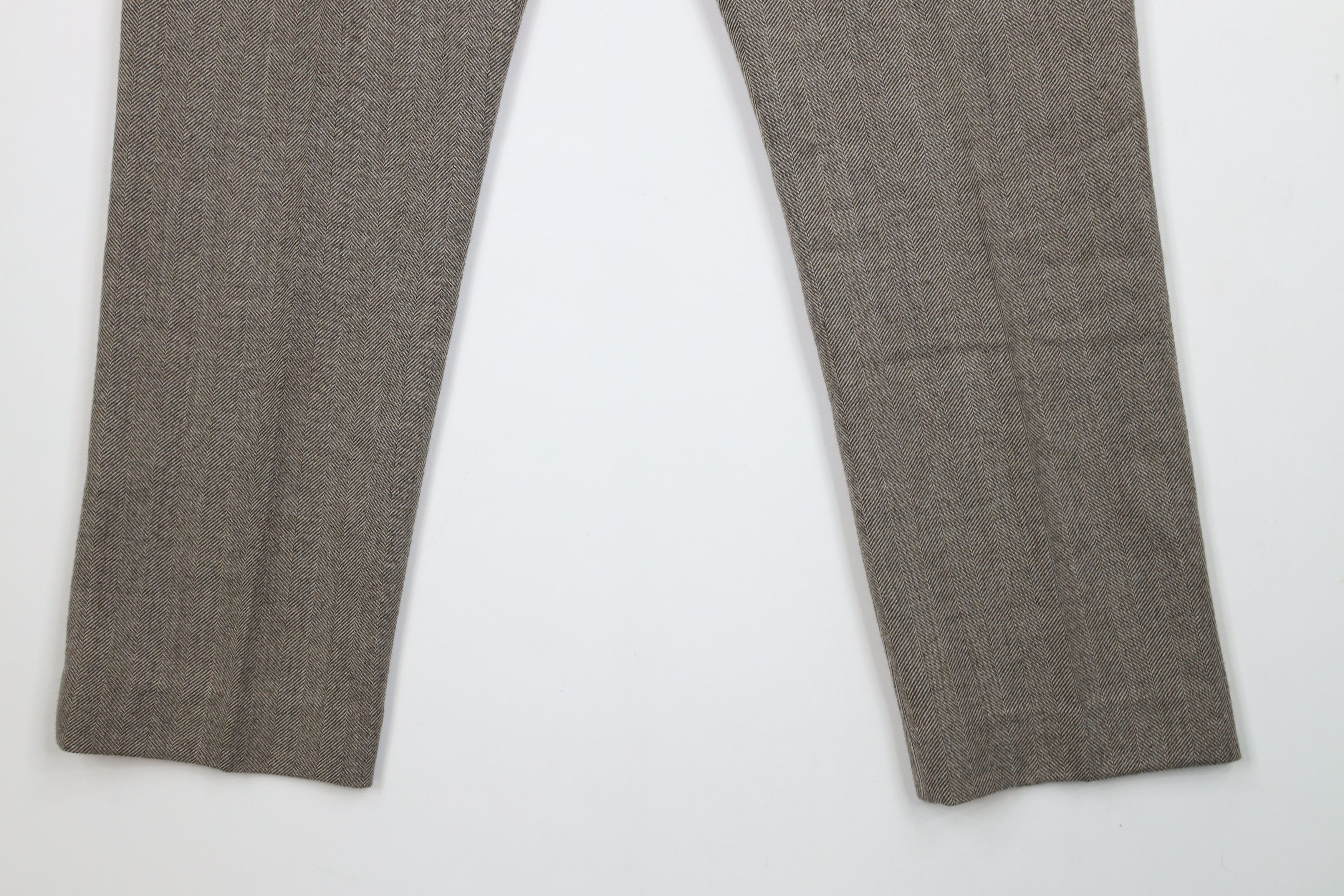J.Crew × Vintage J Crew Bedford Wool Tweed Herringbone Chino Pants Trousers Size US 34 / EU 50 - 12 Thumbnail