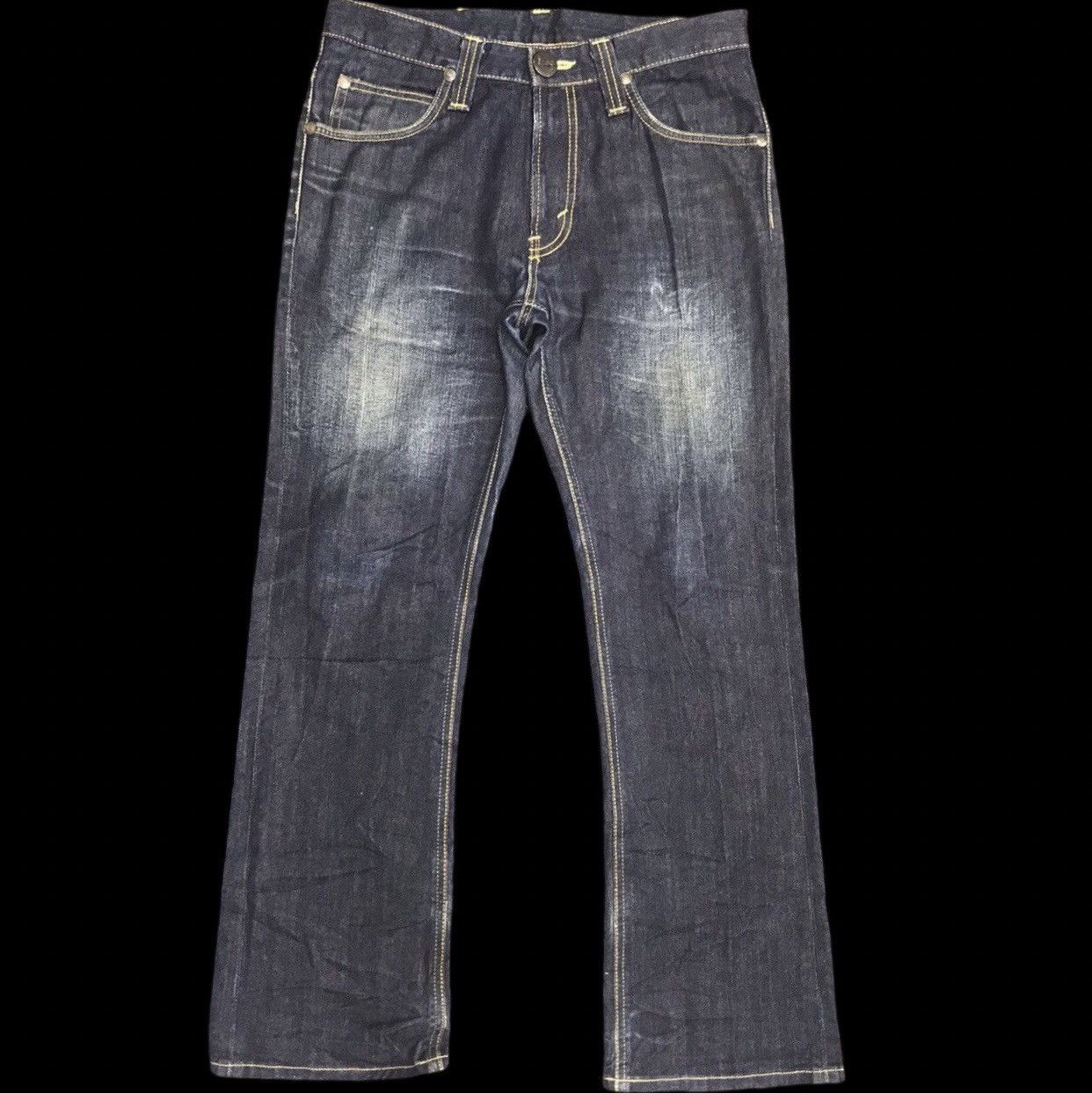 Lee Flare🔥Lee Dark Blue Flare Jeans Size US 32 / EU 48 - 1 Thumbnail