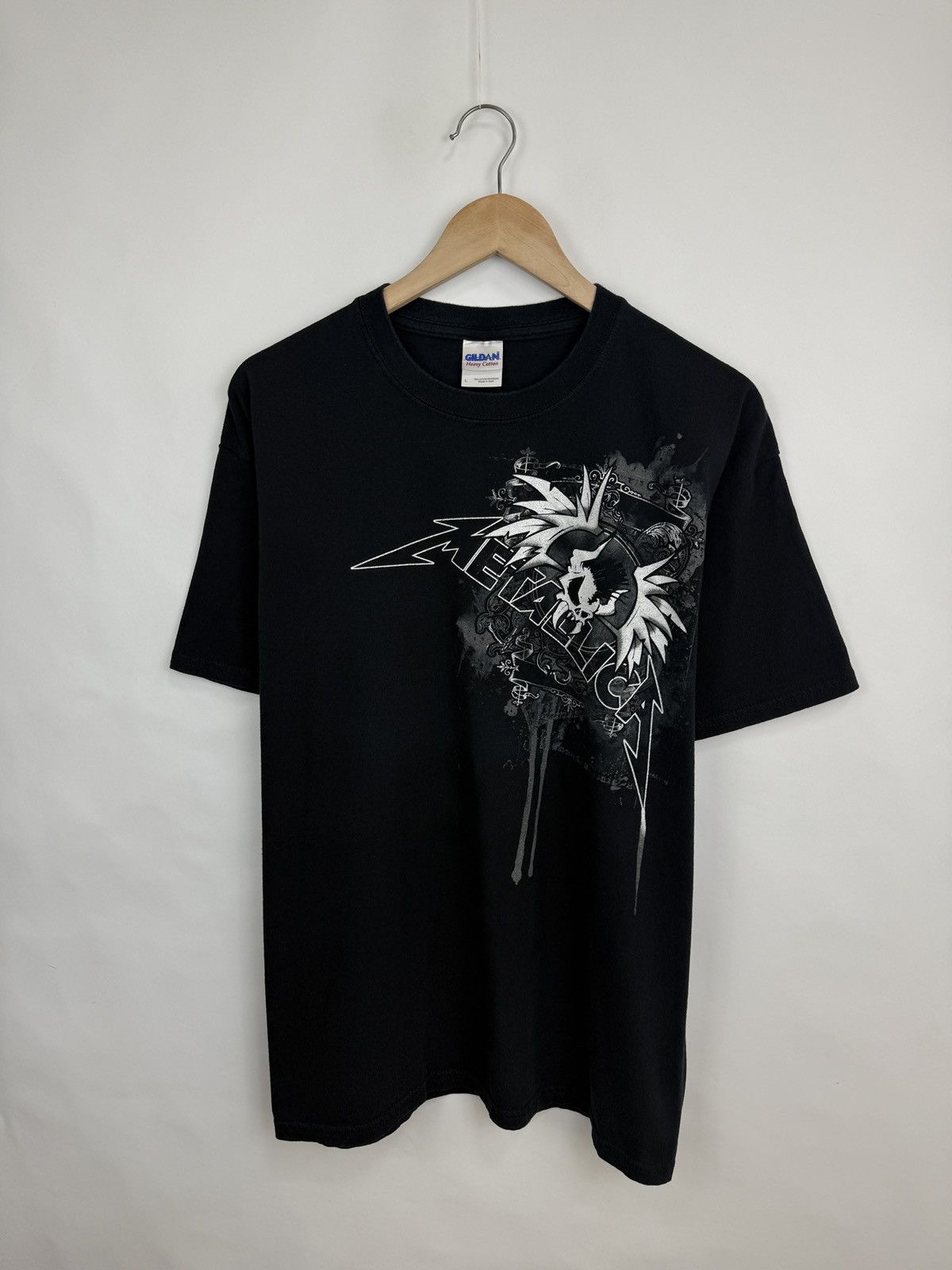 Metallica 🇺🇸 Vintage Y2K Metallica Death Magnetic Thrash Metal T-Shirt Size US L / EU 52-54 / 3 - 2 Thumbnail