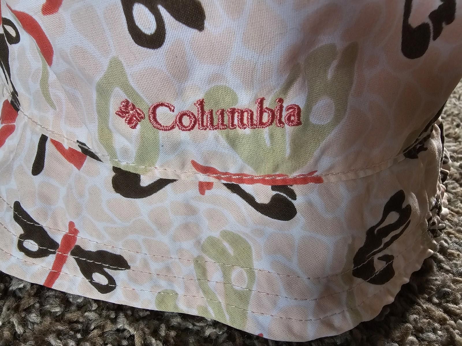 Columbia Columbia OmniShade Reversible Bucket Hat Dragonfly Butterfly Size ONE SIZE - 6 Thumbnail