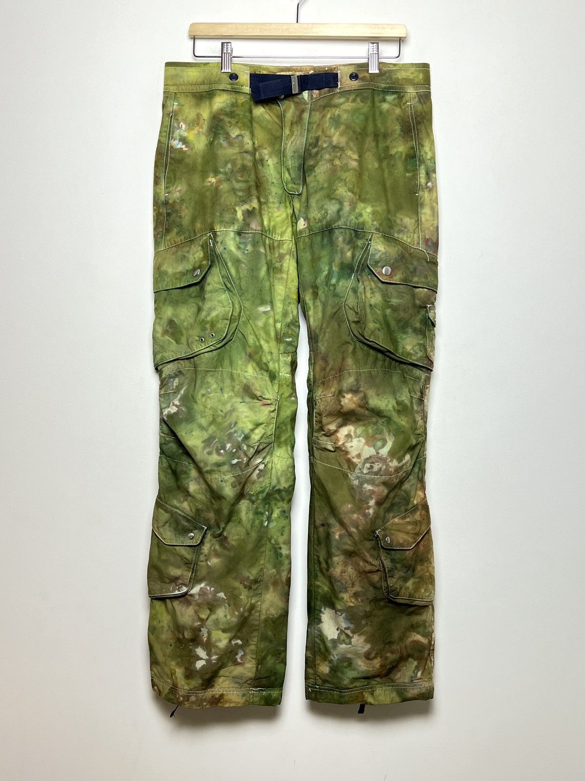 Polo Ralph Lauren ralph lauren tie dye cargo camo multipocket army pants Size US 33 - 5 Thumbnail