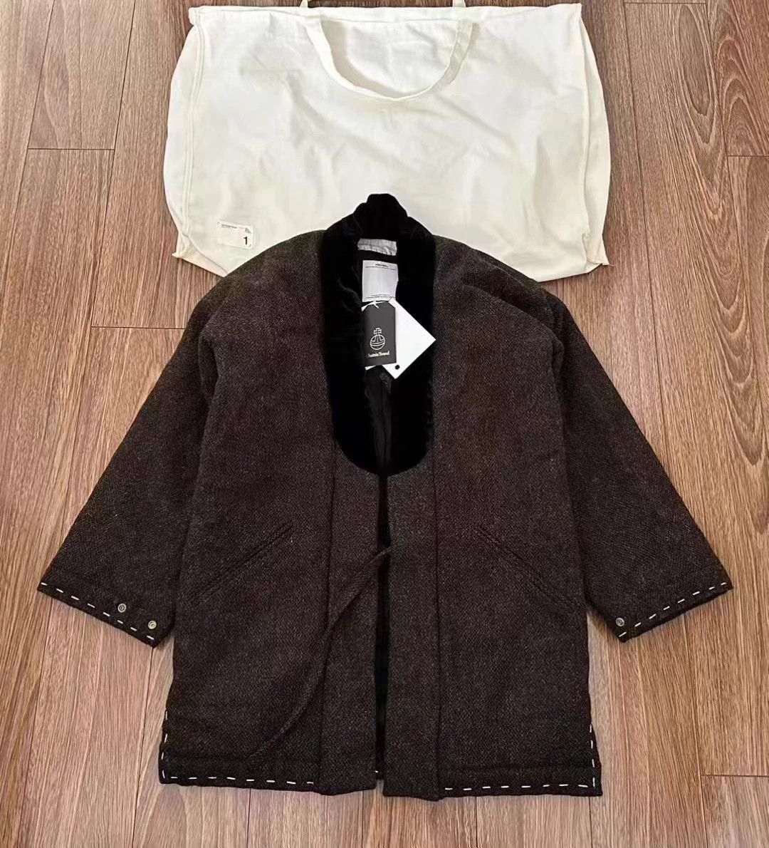 Visvim VISVIM Top-quality British snowflake wool coat Size US S / EU 44-46 / 1 - 1 Thumbnail