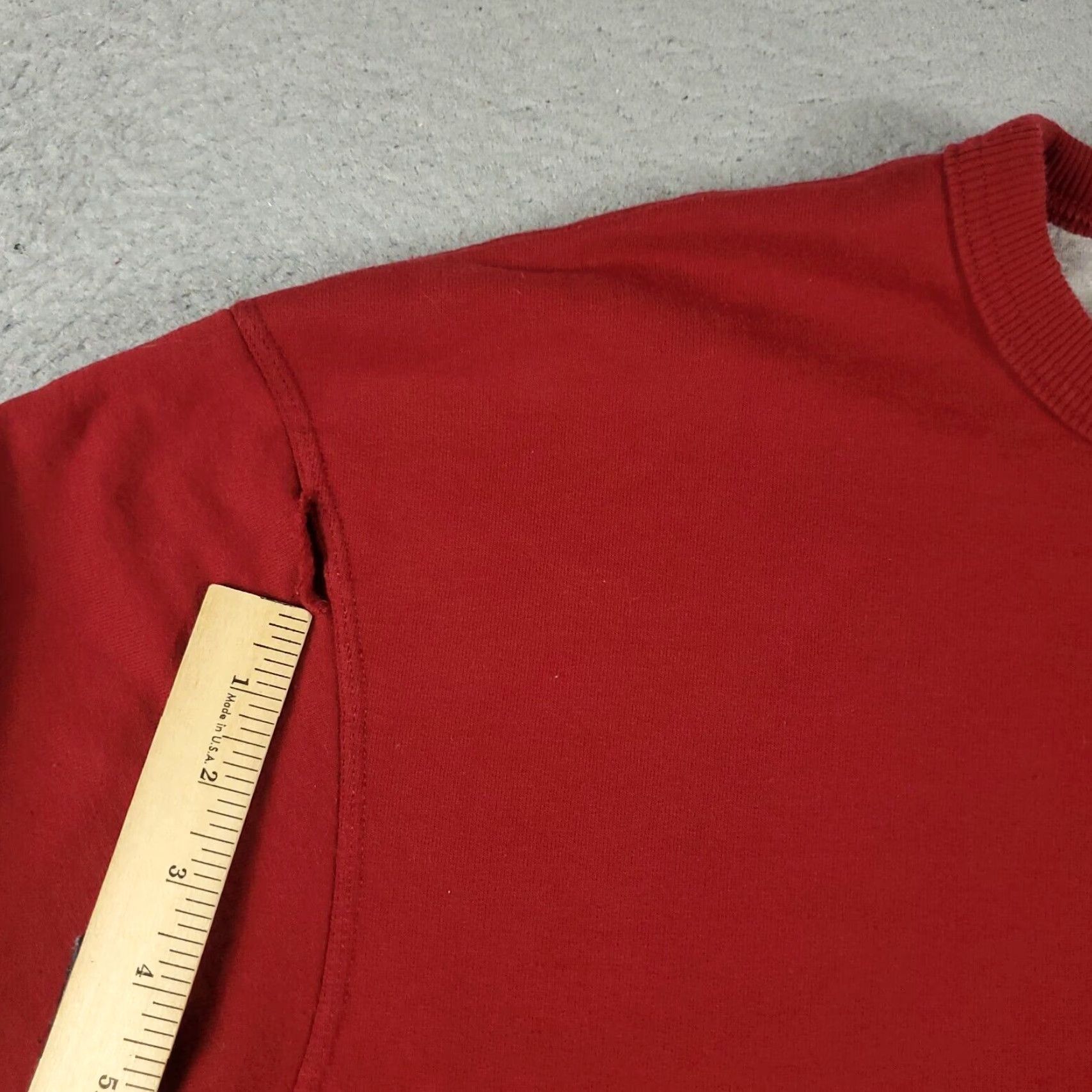 Champion Champion Sweater Mens XL Red Pullover Crew Neck Cotton Blend Size US XL / EU 56 / 4 - 5 Thumbnail