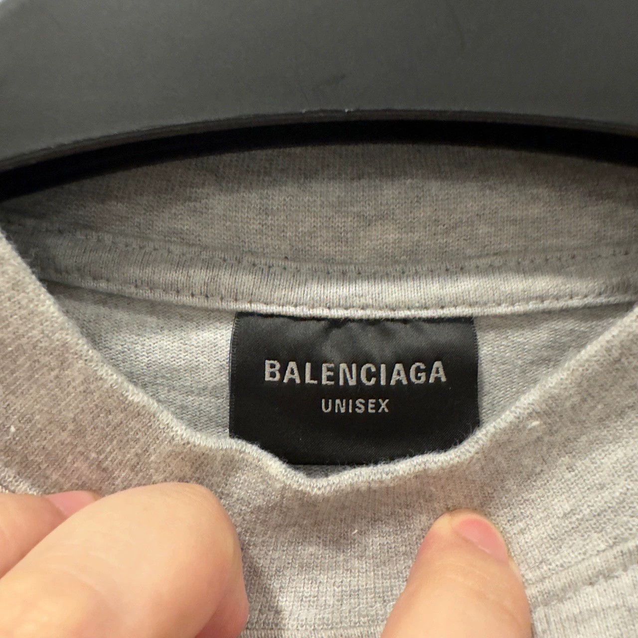 Balenciaga Balenciaga Grey Destruction Patch Short Sleeve Size US M / EU 48-50 / 2 - 3 Thumbnail